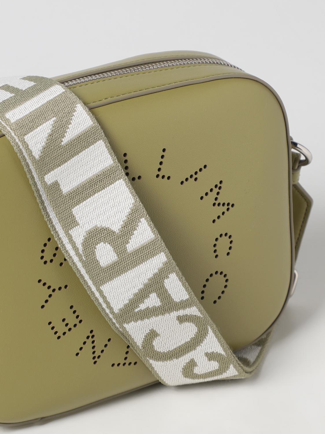 STELLA MCCARTNEY BORSA MINI: Borsa Camera Bag Stella McCartney in nappa sintetica, Verde - Img 4