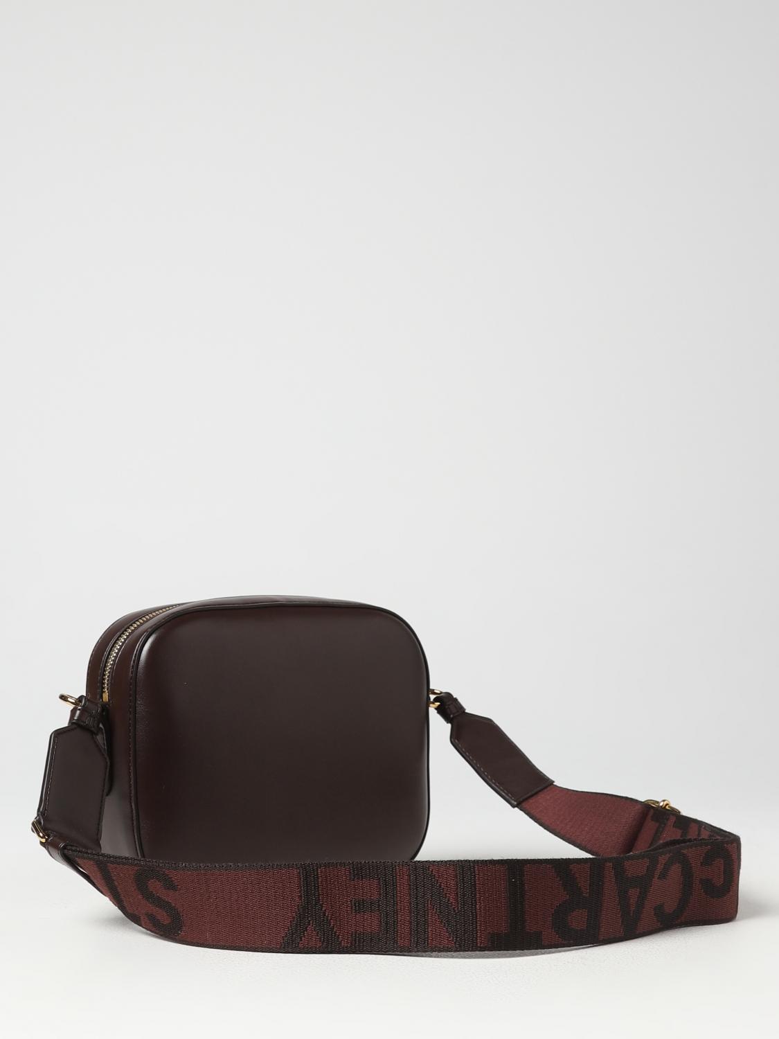 STELLA MCCARTNEY BORSA MINI: Borsa Camera Bag Stella McCartney in nappa sintetica, Marrone - Img 3