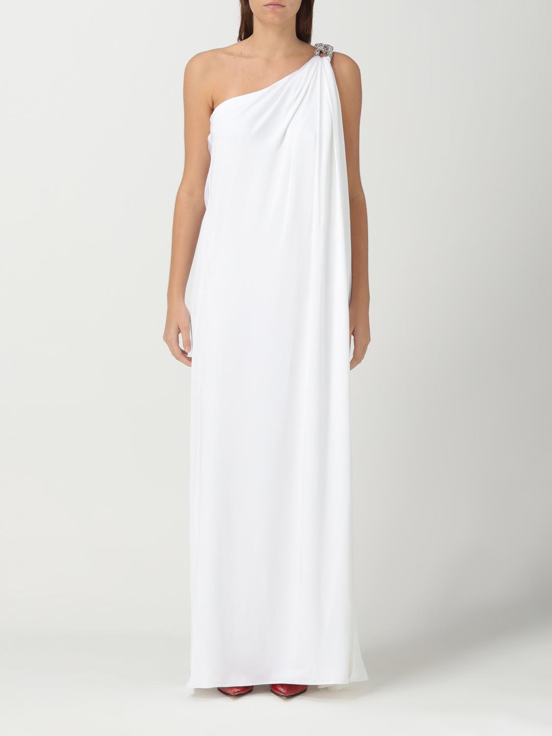 white dress with ruffle straps Fairytale Ending Ruffle Strap Eyelet Dress White