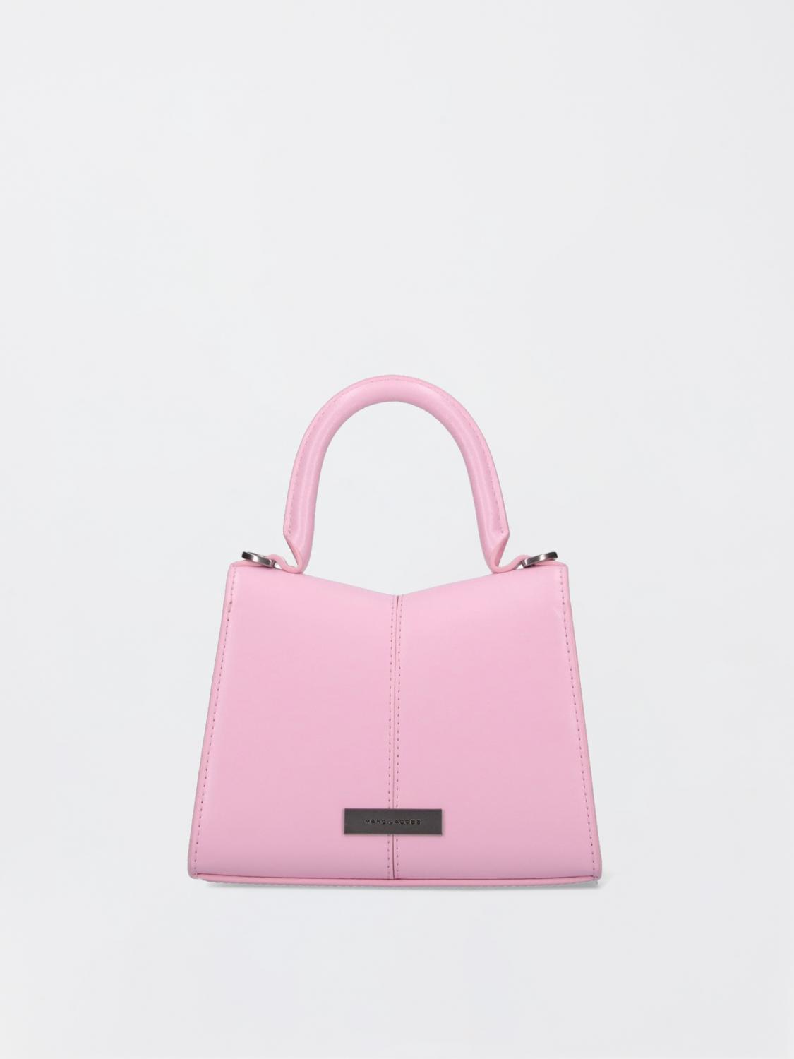 MARC JACOBS BORSA MINI: Borsa Marc Jacobs in pelle sintetica, Rosa - Img 2