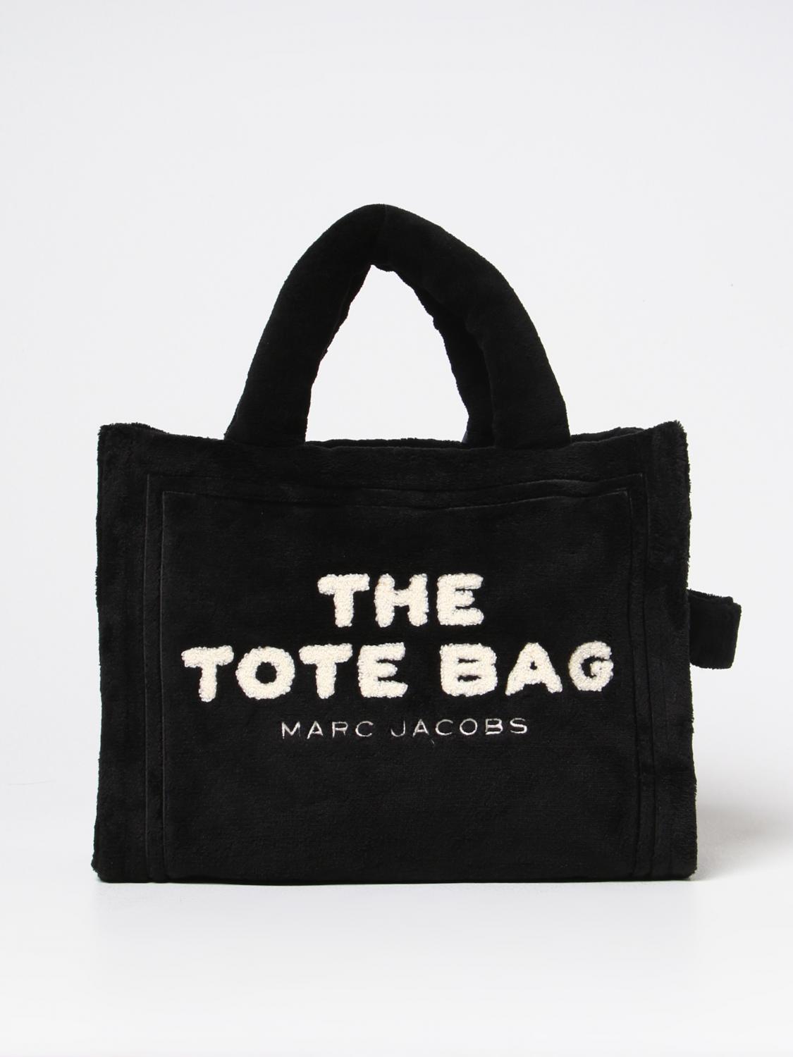 MARC JACOBS BORSA TOTE: Borsa The Tote Bag Marc Jacobs in pelliccia sintetica, Nero - Img 1