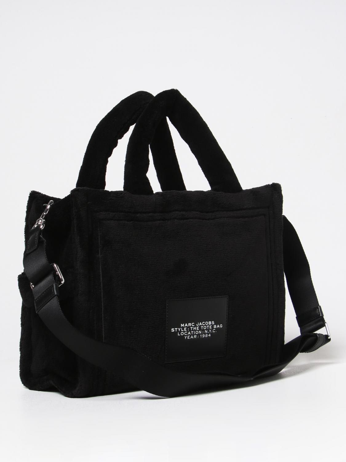 MARC JACOBS BORSA TOTE: Borsa The Tote Bag Marc Jacobs in pelliccia sintetica, Nero - Img 2