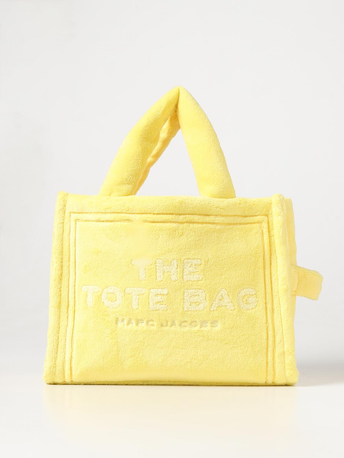 MARC JACOBS BORSA TOTE: Borsa The Tote Bag Marc Jacobs in pelliccia sintetica, Giallo - Img 1