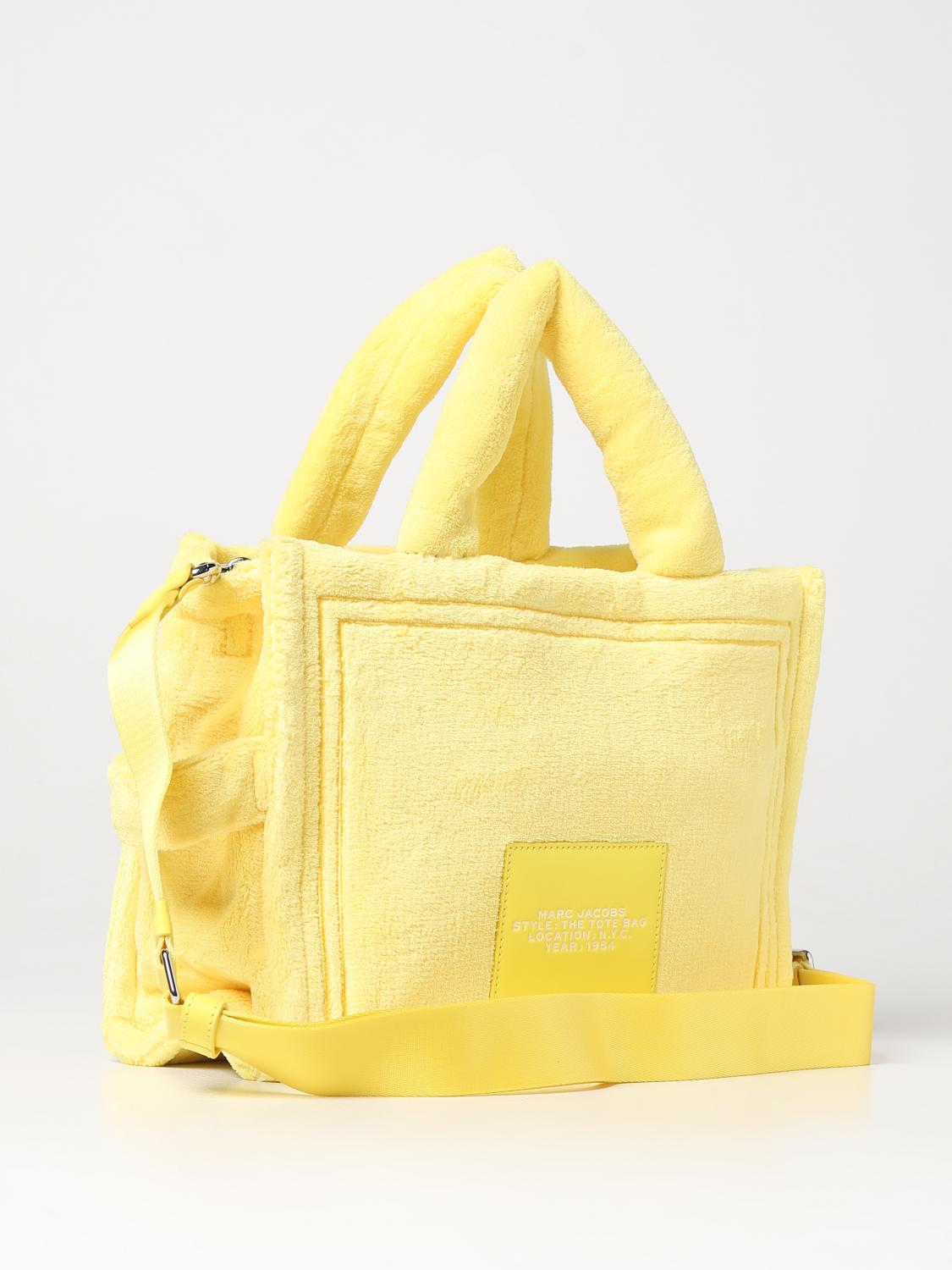 MARC JACOBS BORSA TOTE: Borsa The Tote Bag Marc Jacobs in pelliccia sintetica, Giallo - Img 2