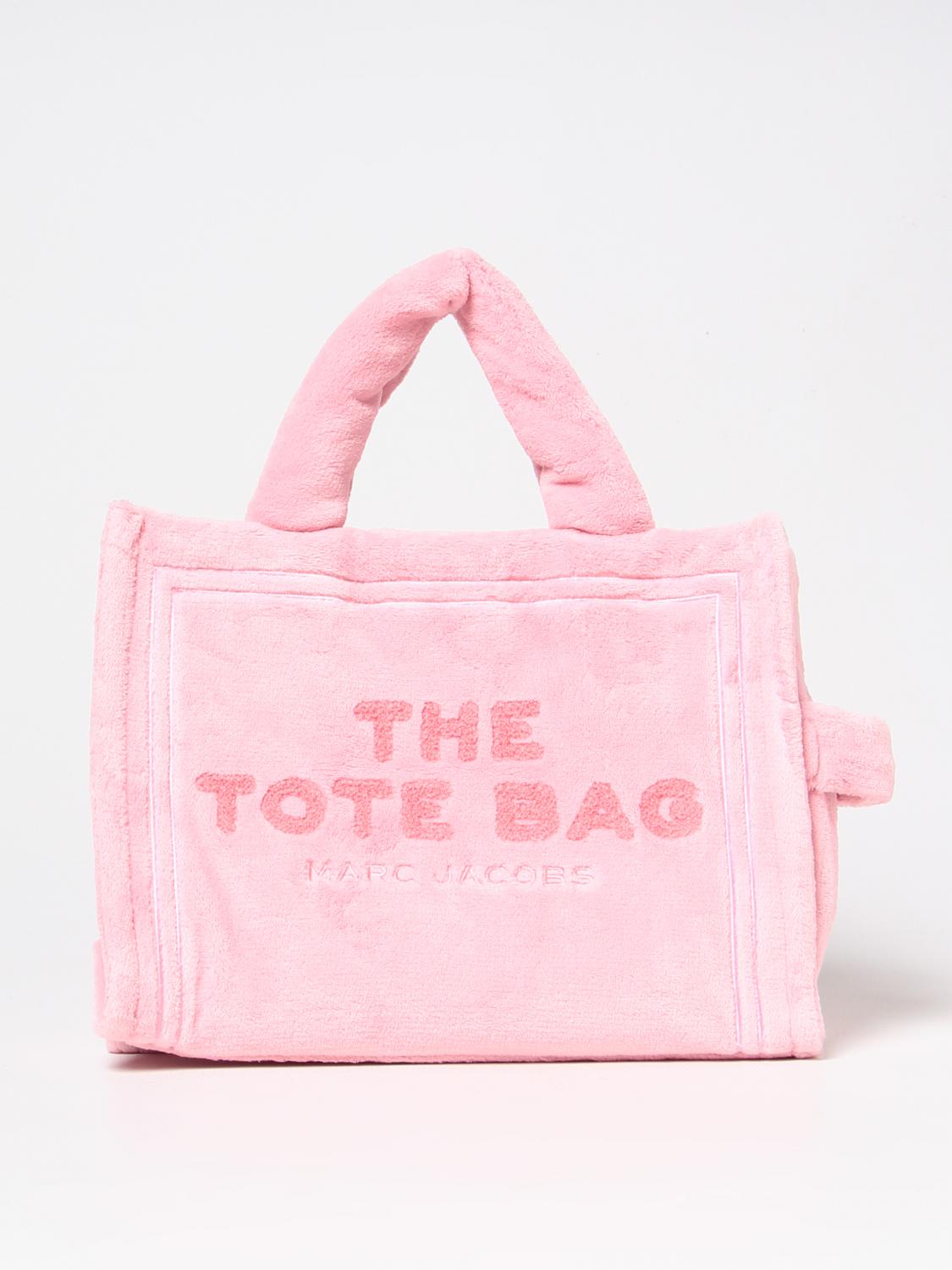 MARC JACOBS BORSA TOTE: Borsa The Tote Bag Marc Jacobs in pelliccia sintetica, Rosa - Img 1