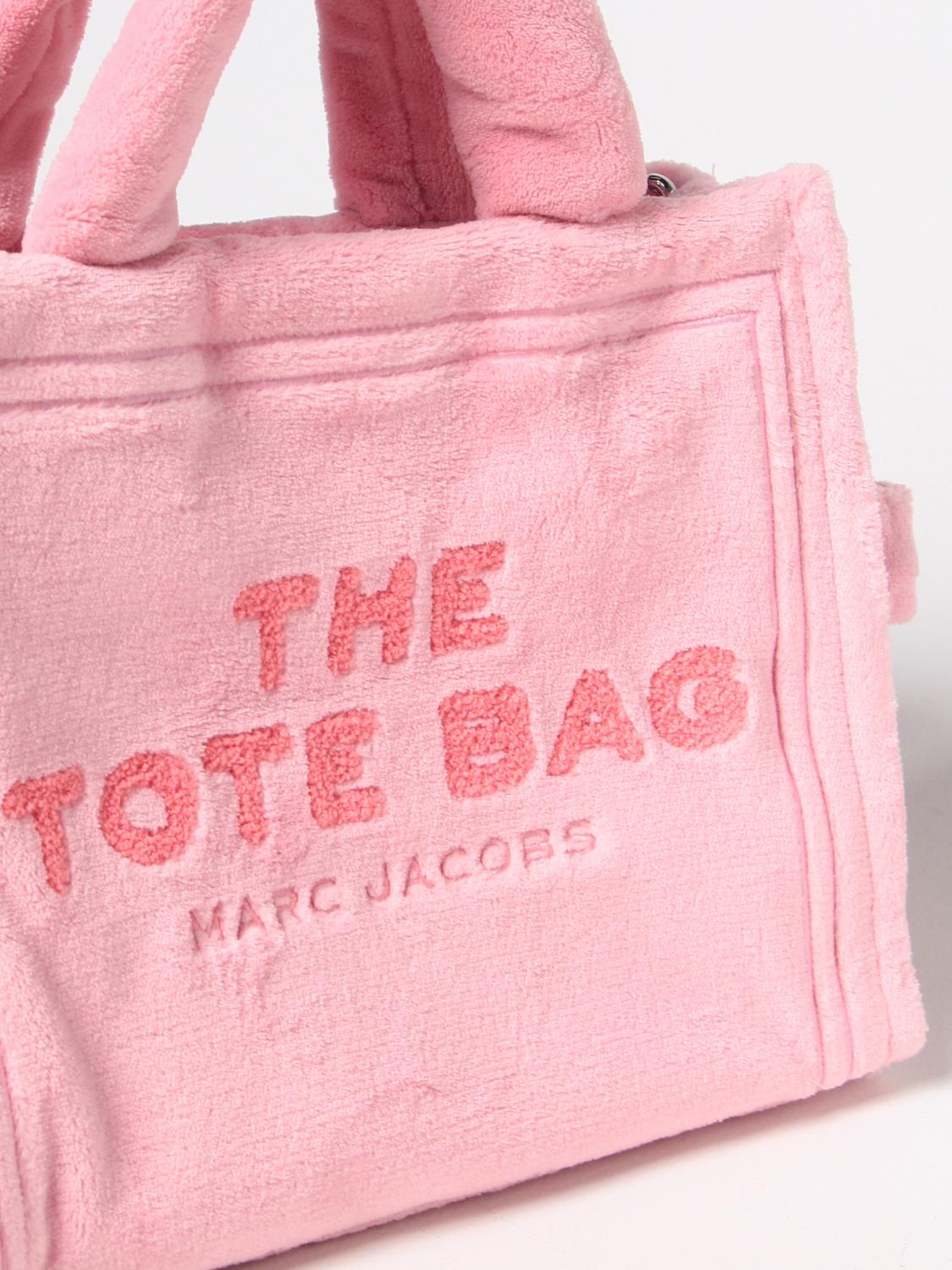 MARC JACOBS BORSA TOTE: Borsa The Tote Bag Marc Jacobs in pelliccia sintetica, Rosa - Img 3