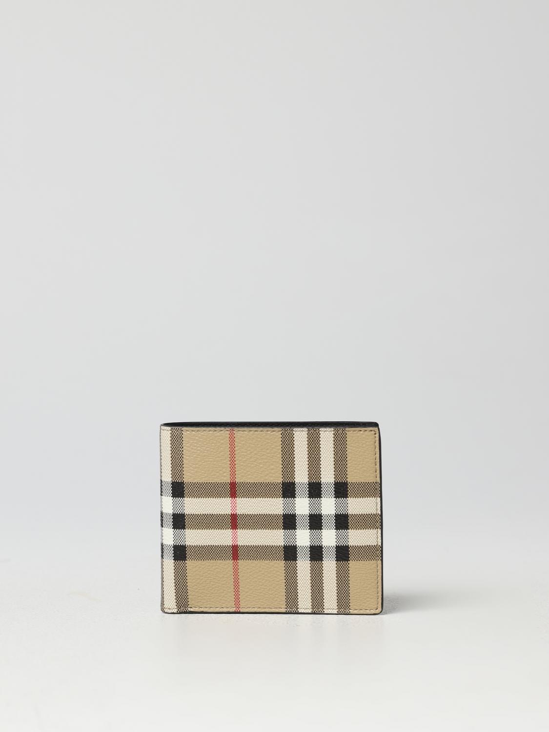 BURBERRY 钱包: 钱包 男士 Burberry, 米色 - Img 1