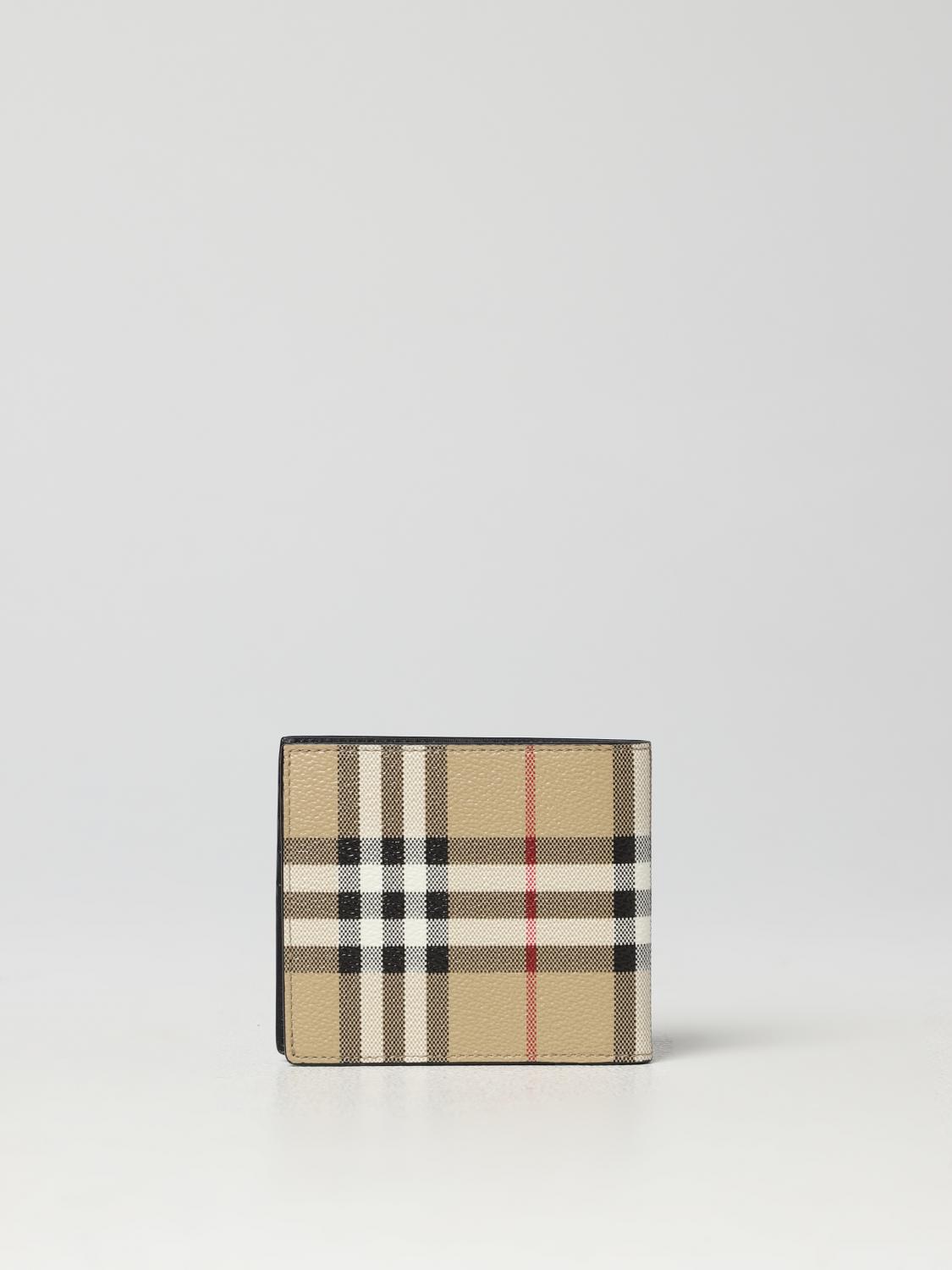 BURBERRY 钱包: 钱包 男士 Burberry, 米色 - Img 3