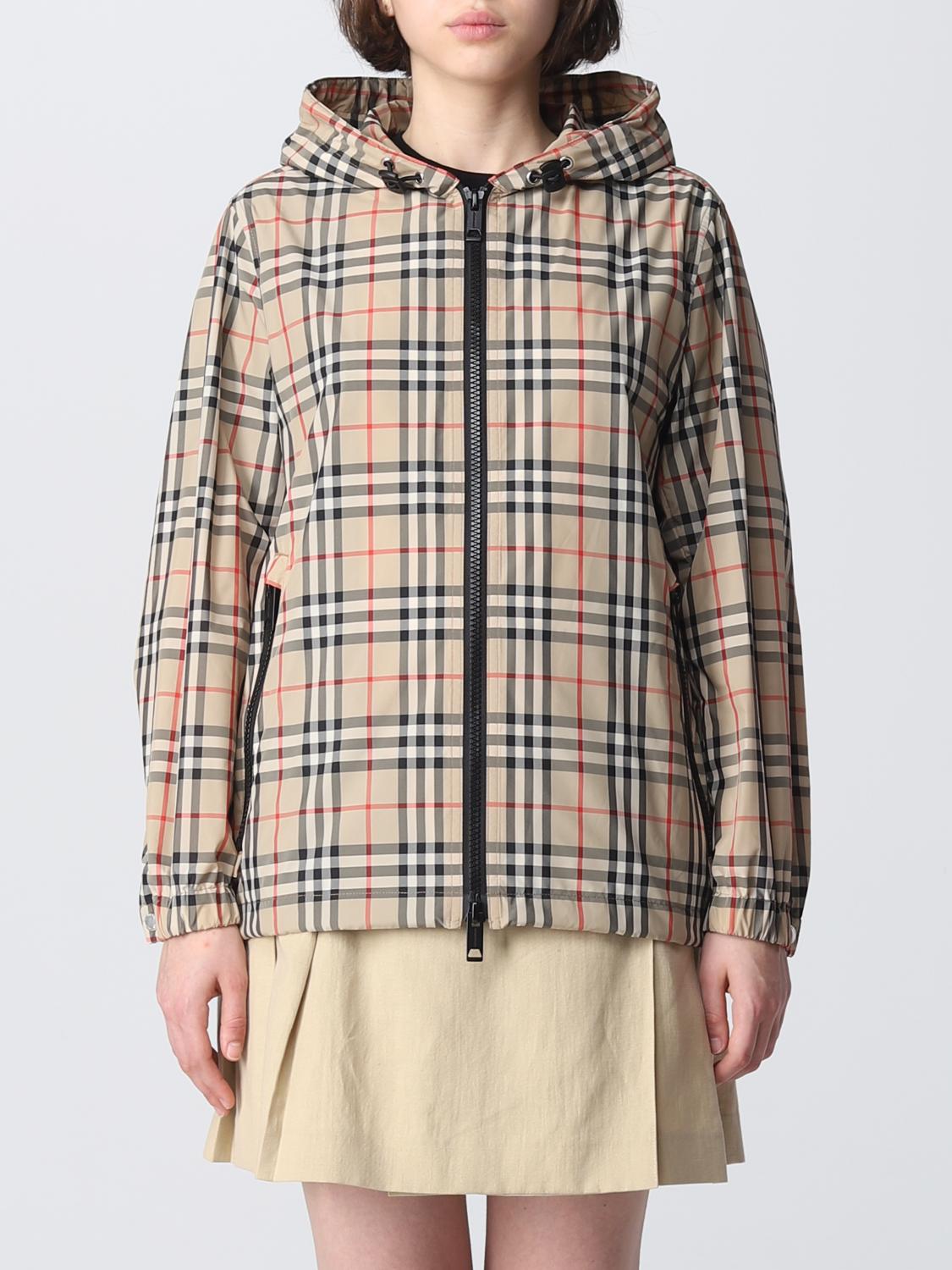 BURBERRY BLAZER: Blazer femme Burberry, Beige - Img 1