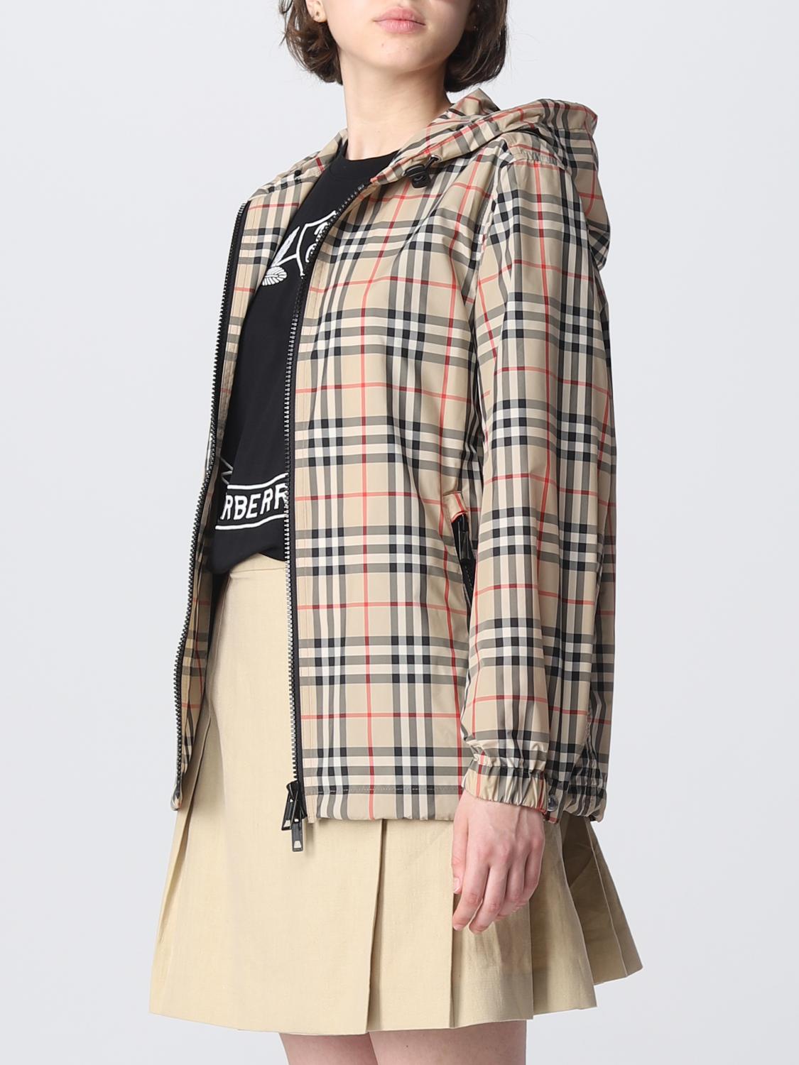 BURBERRY BLAZER: Blazer femme Burberry, Beige - Img 4