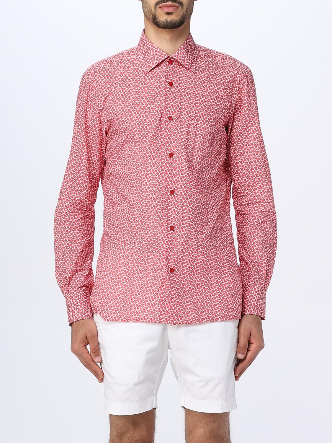 Kiton Men Buttoned Pocket Shirt