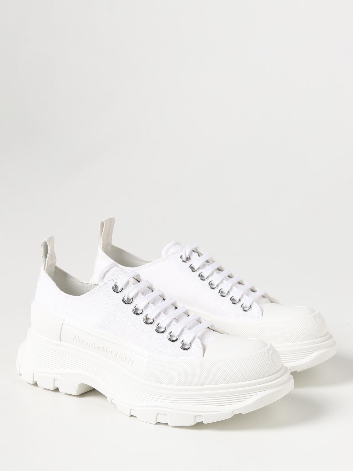 MCQUEEN SNEAKERS: Sneakers damen McQueen, Weiß - Img 2