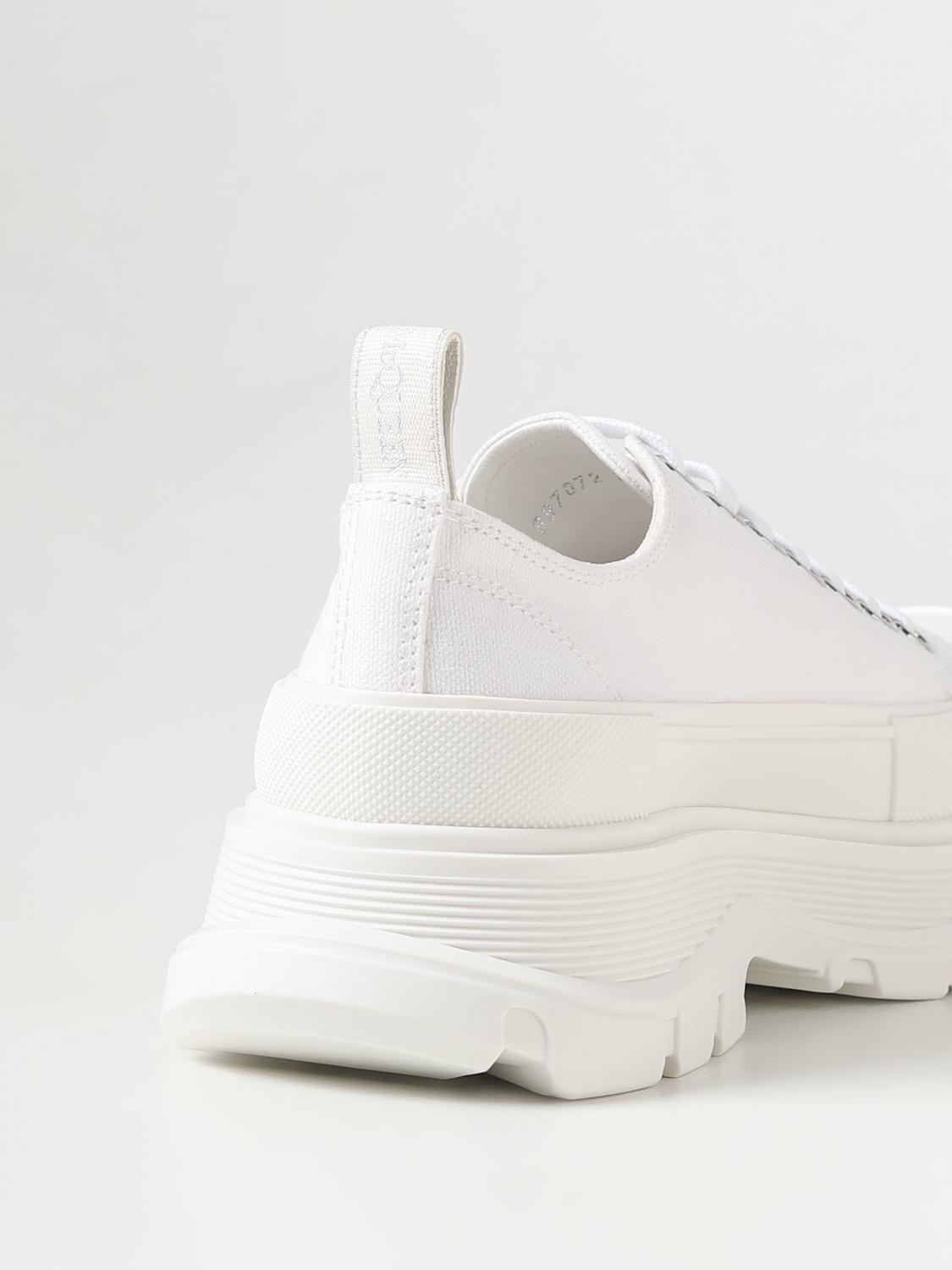 MCQUEEN SNEAKERS: Sneakers damen McQueen, Weiß - Img 3