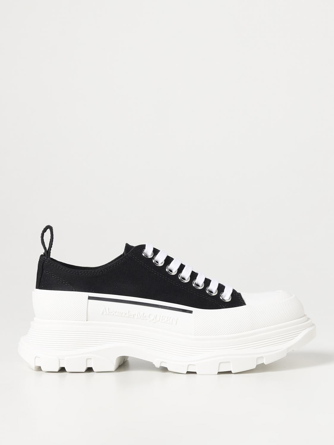 MCQUEEN TRAINERS: Sneakers woman McQueen, Black - Img 1