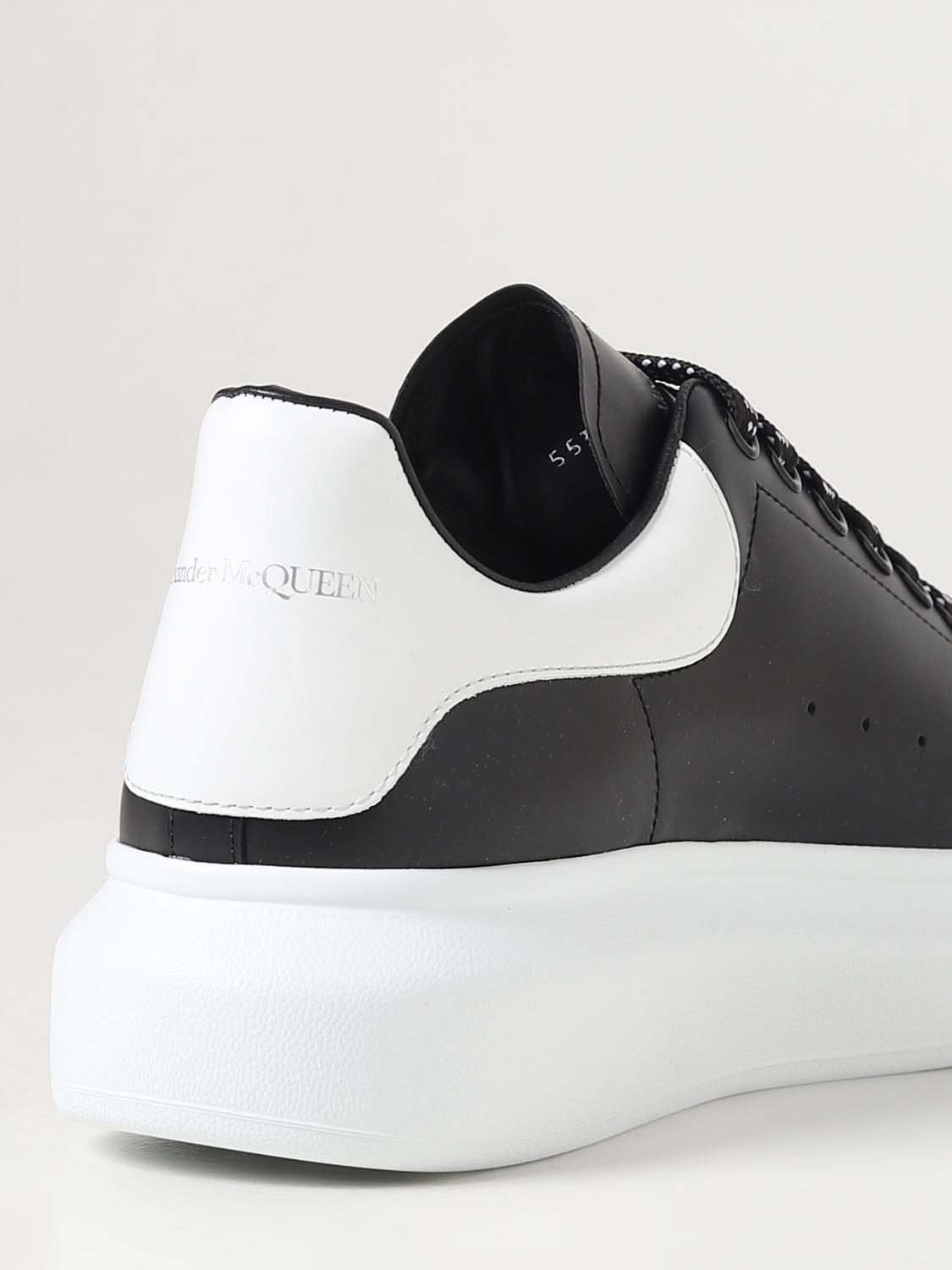 ALEXANDER MCQUEEN SNEAKERS: Alexander McQueen Larry leather sneakers, Black 1 - Img 3