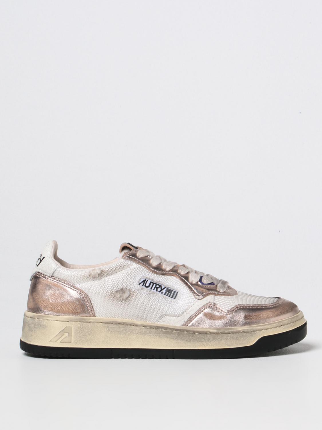 AUTRY: Super Vintage sneakers in laminated leather and