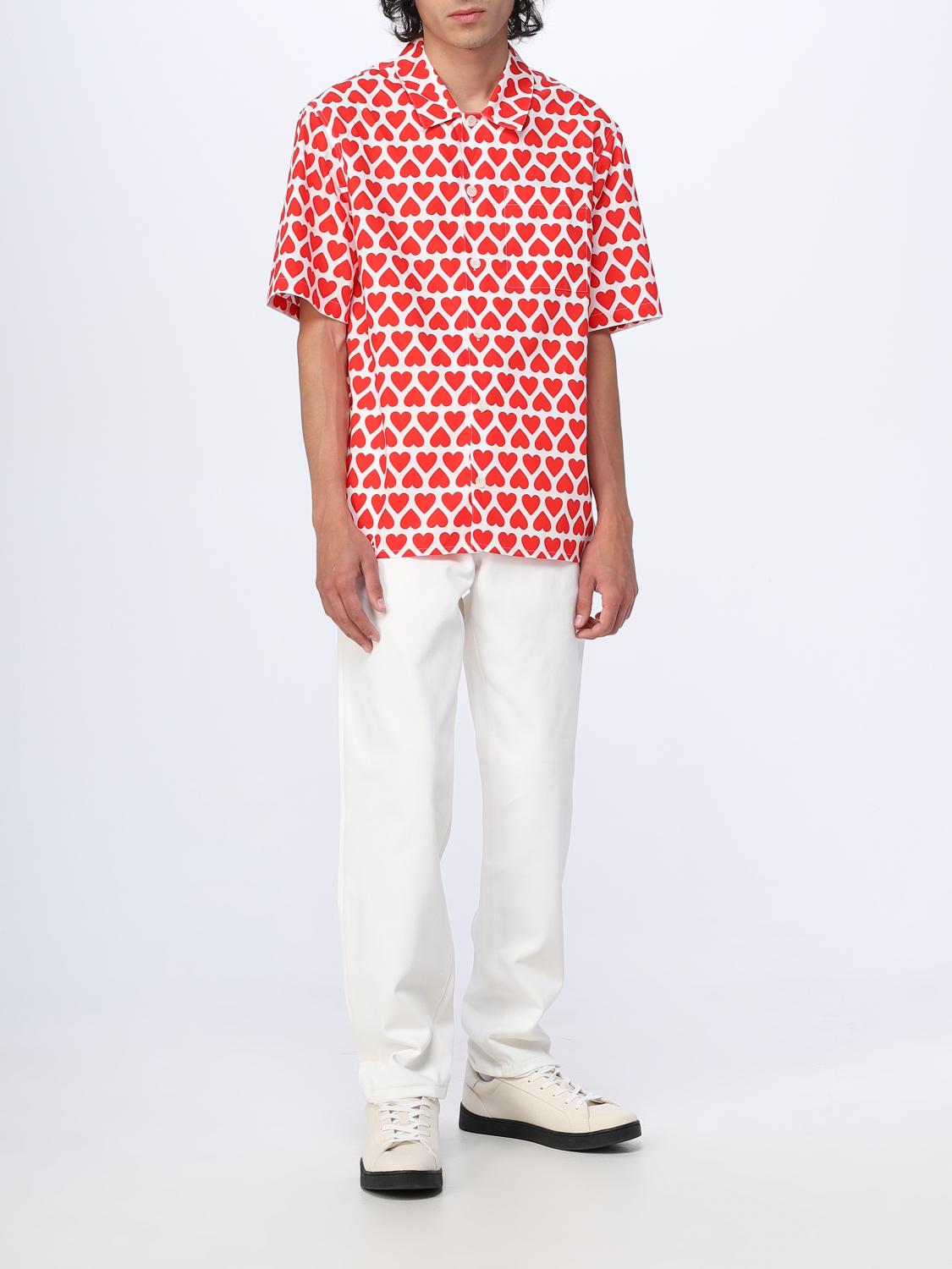AMI PARIS JEANS: Jeans homme Ami Paris, Blanc - Img 2