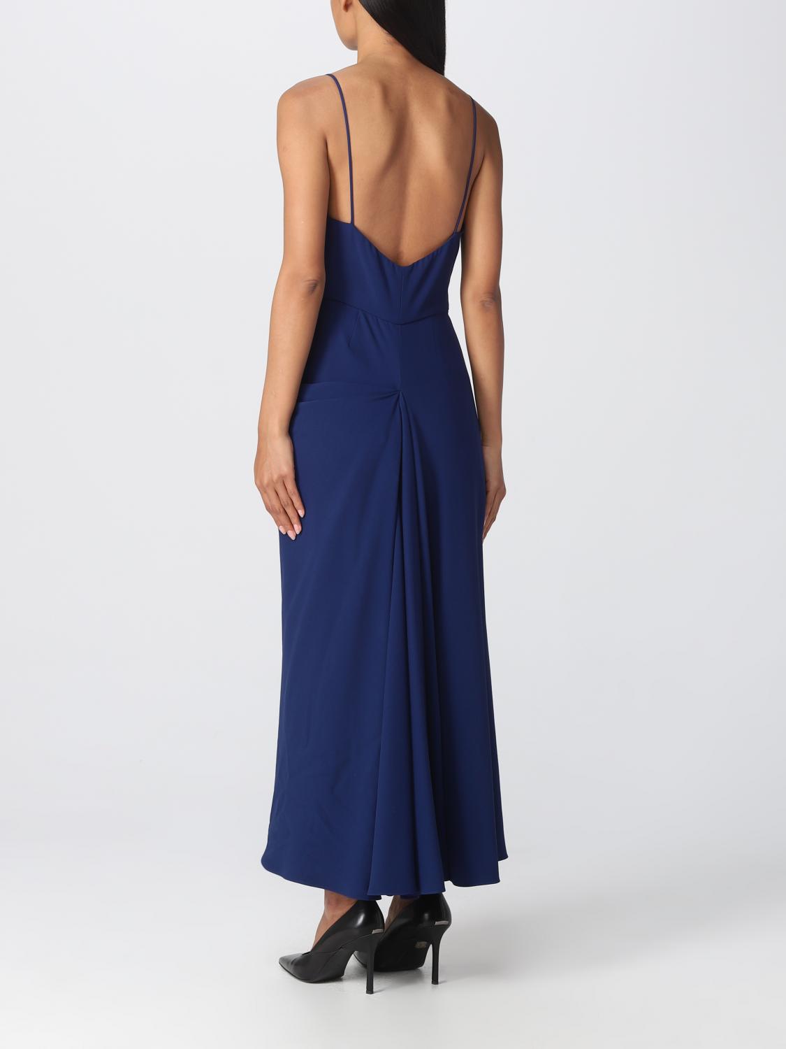 MCQUEEN ABITO: Abito McQueen in misto viscosa, Blue - Img 2