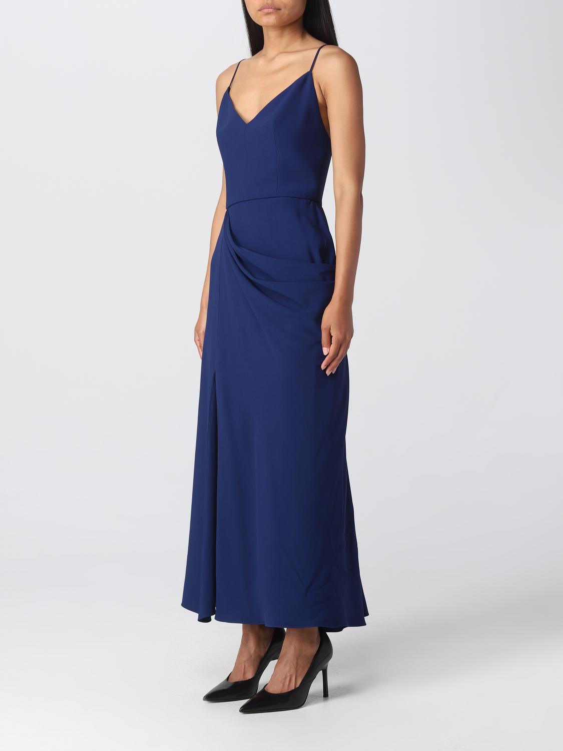 MCQUEEN ABITO: Abito McQueen in misto viscosa, Blue - Img 3