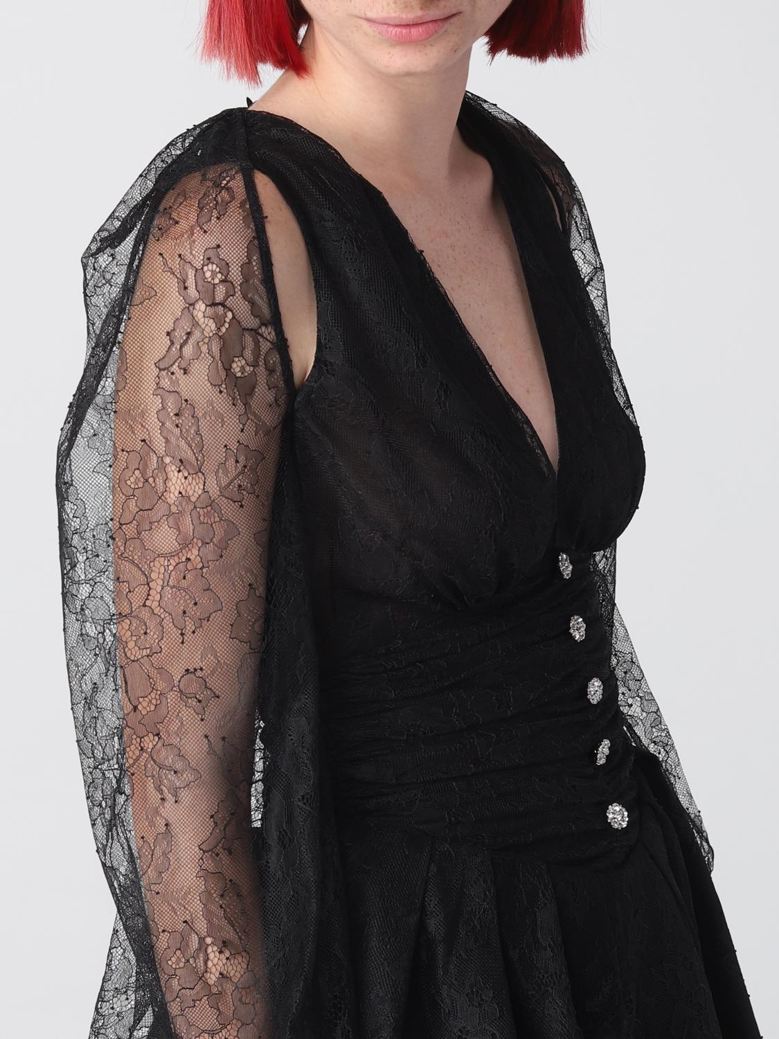 AMEN KLEID: Kleid damen Amen, Schwarz - Img 4