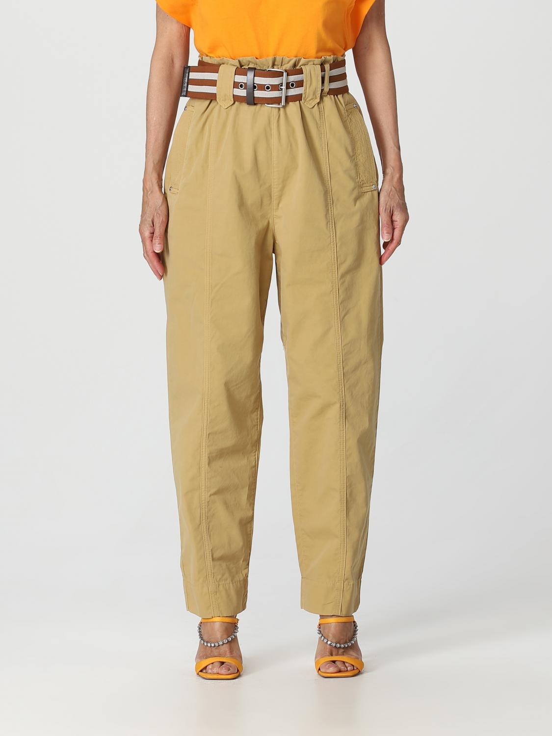PINKO: Pants woman - Yellow | Pinko pants 1J10W1Y849 online PINKO: Pants woman - Yellow | Pinko pants 1J10W1Y849 online