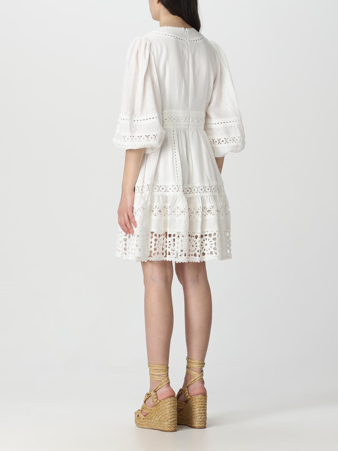 ZIMMERMANN KLEID: Kleid damen Zimmermann, Weiß - Img 2