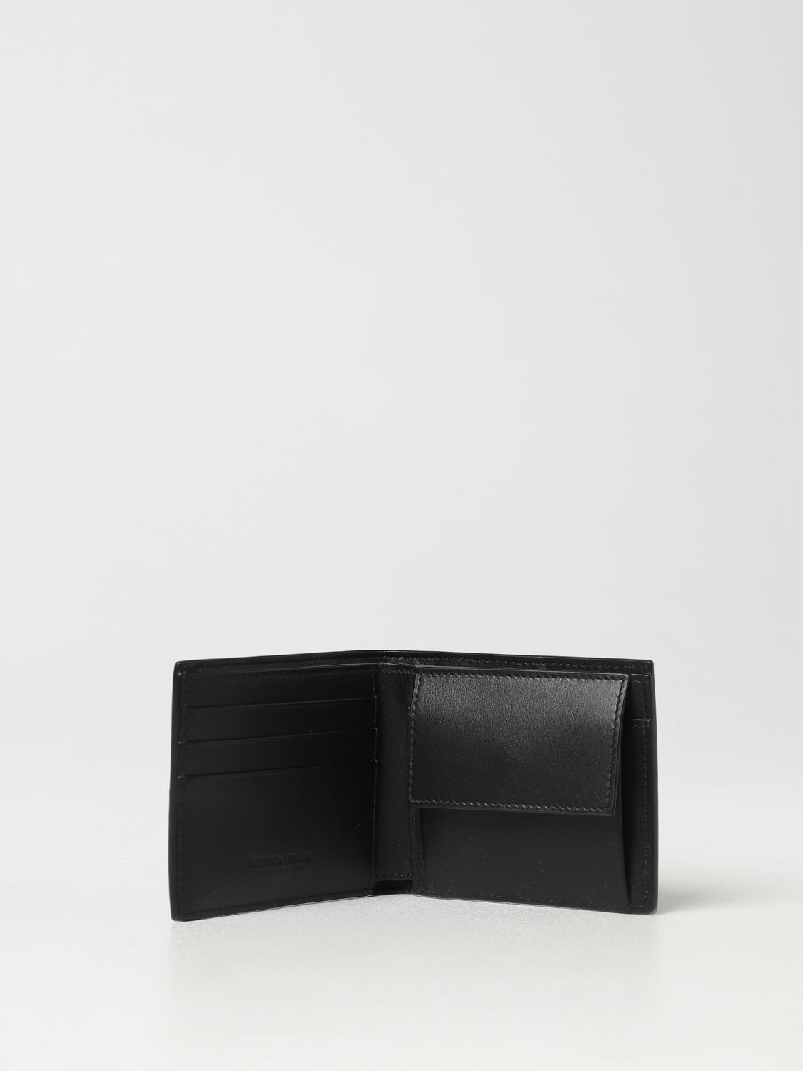 BOTTEGA VENETA WALLET: Bottega Veneta wallet in woven leather, Black - Img 2