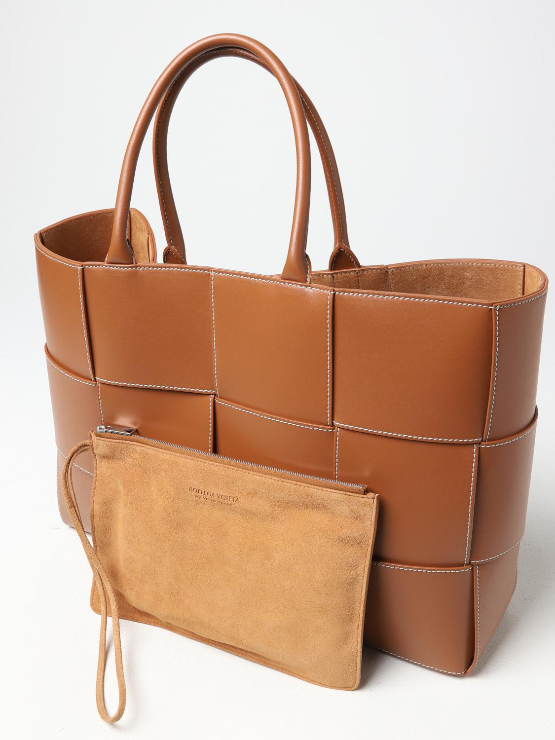 Bottega Veneta leather bag - Brown | 736182V39K0 | GIGLIO.COM