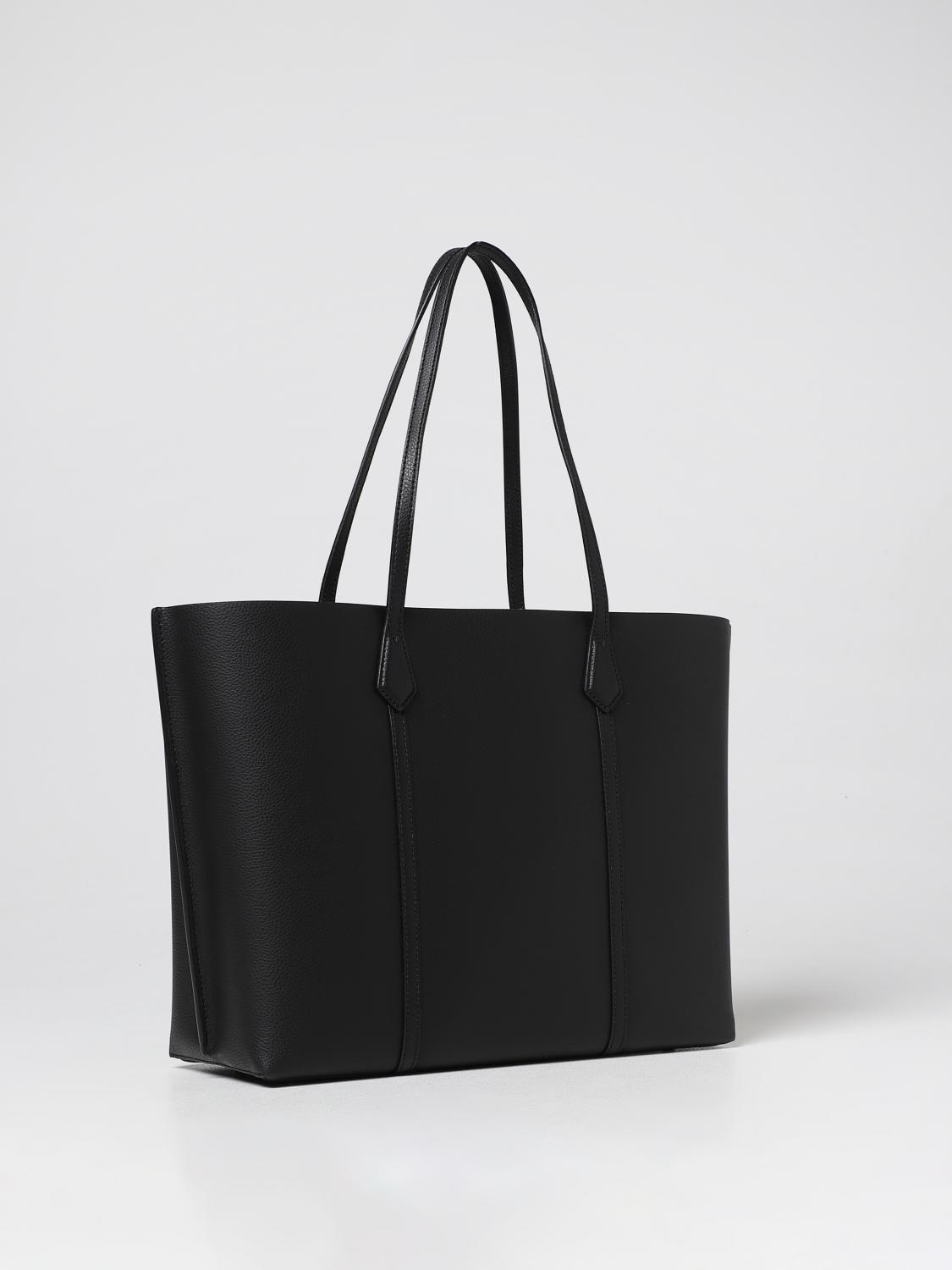 TORY BURCH BORSA TOTE: Borsa Perry Tory Burch in pelle a grana, Nero - Img 2