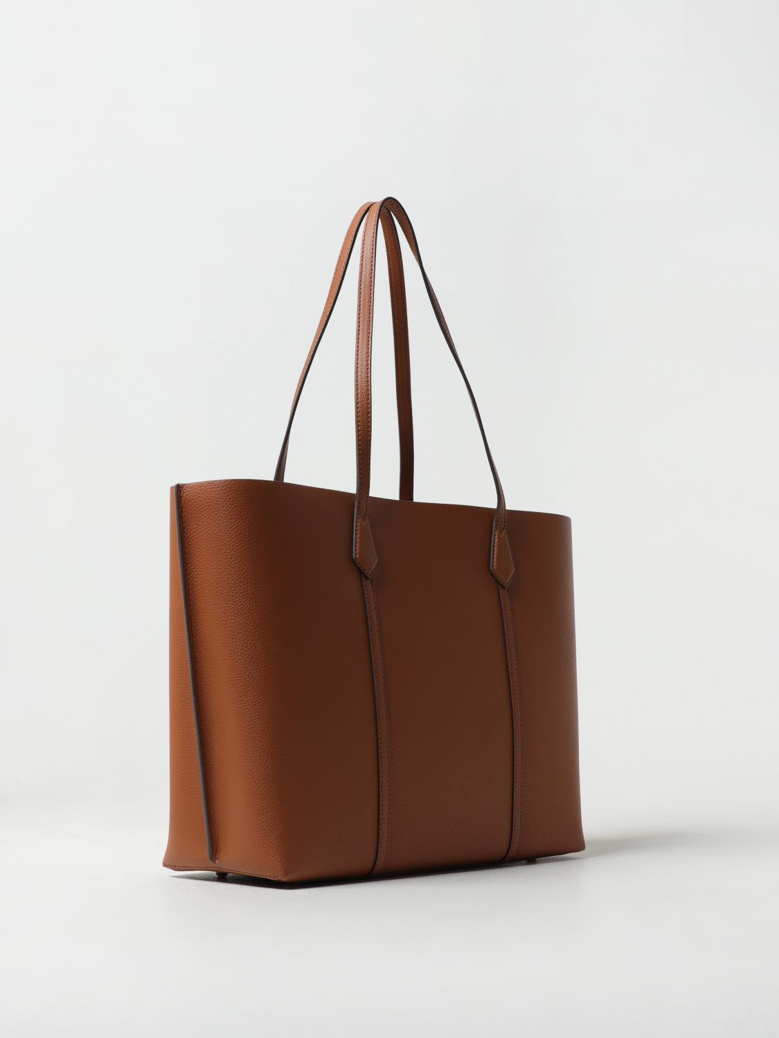 TORY BURCH BORSA TOTE: Borsa Perry Tory Burch in pelle a grana, Ambra - Img 2