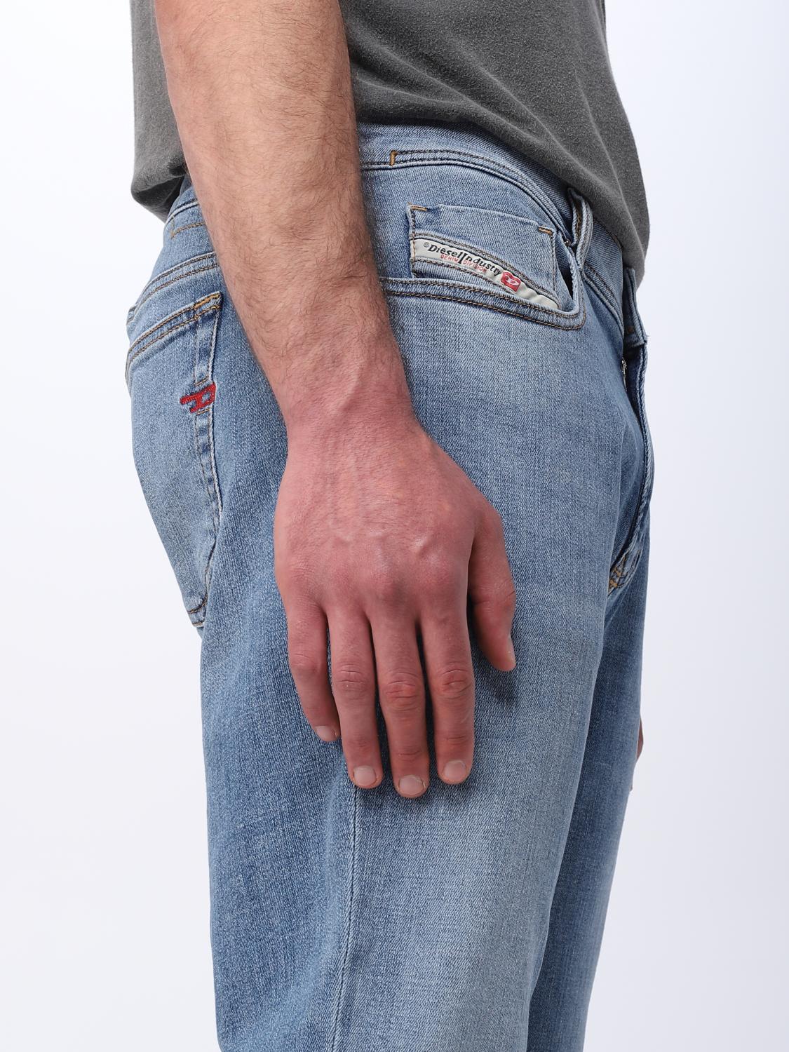 DIESEL JEANS: Diesel denim jeans, Blue - Img 3