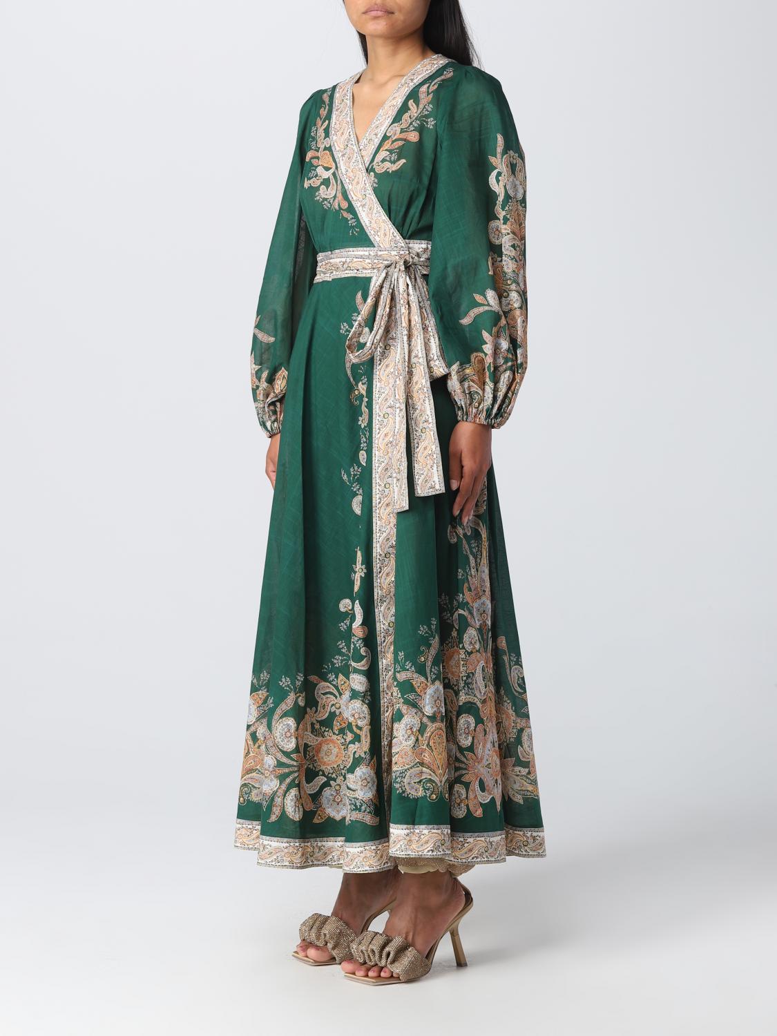 green zimmerman dress Zimmermann // Green Ottie Swing Maxi Dress – VSP Consignment main image 1