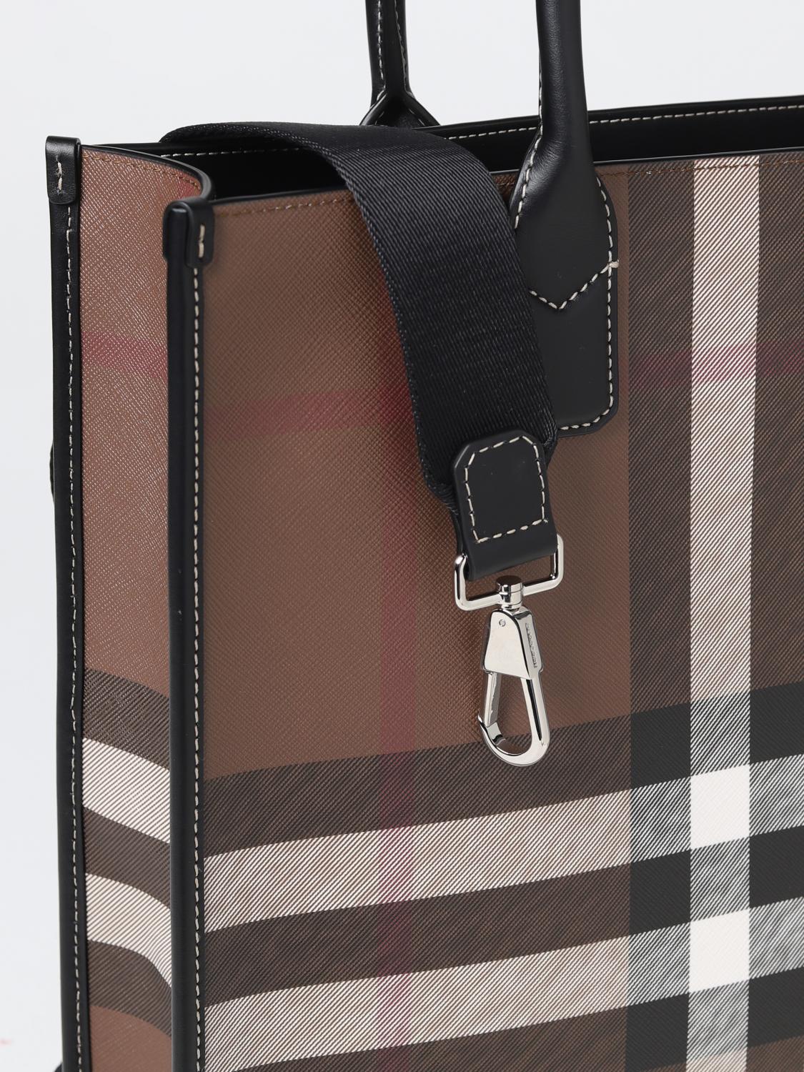Burberry Slim Denny bag in Dark Birch print coated saffiano fabric