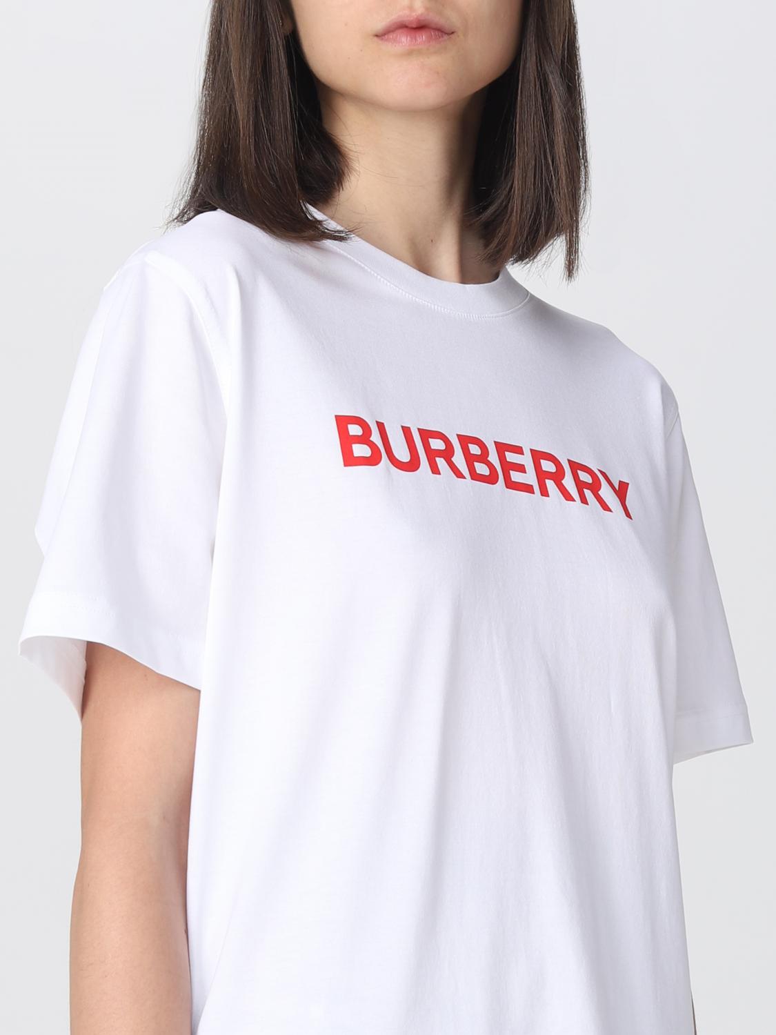 Burberry cotton T-shirt - White | 8070973 | GIGLIO.COM