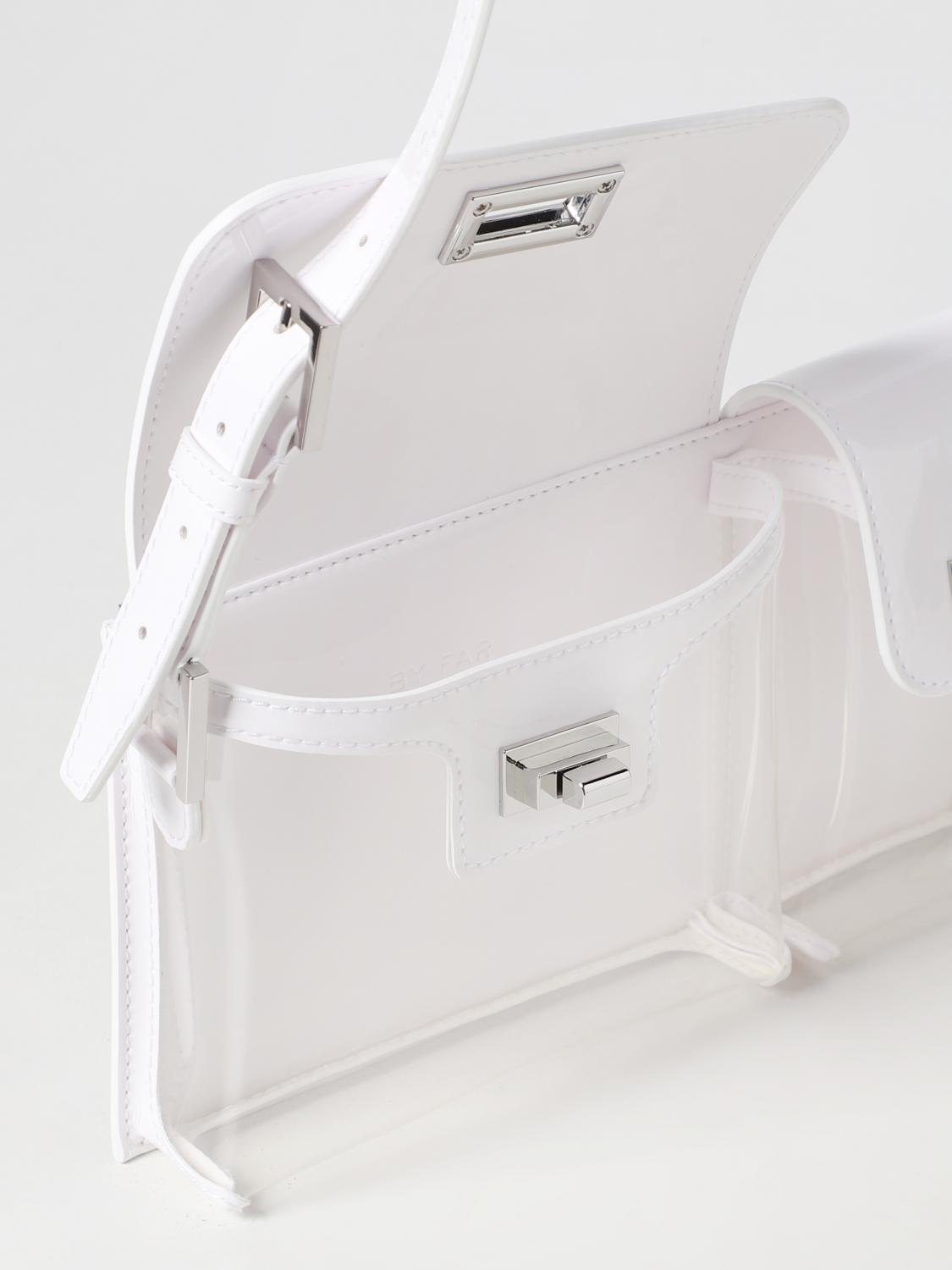 By Far Shoulder bag woman - White | 23SSBLYSTPWPPUMED | GIGLIO.COM