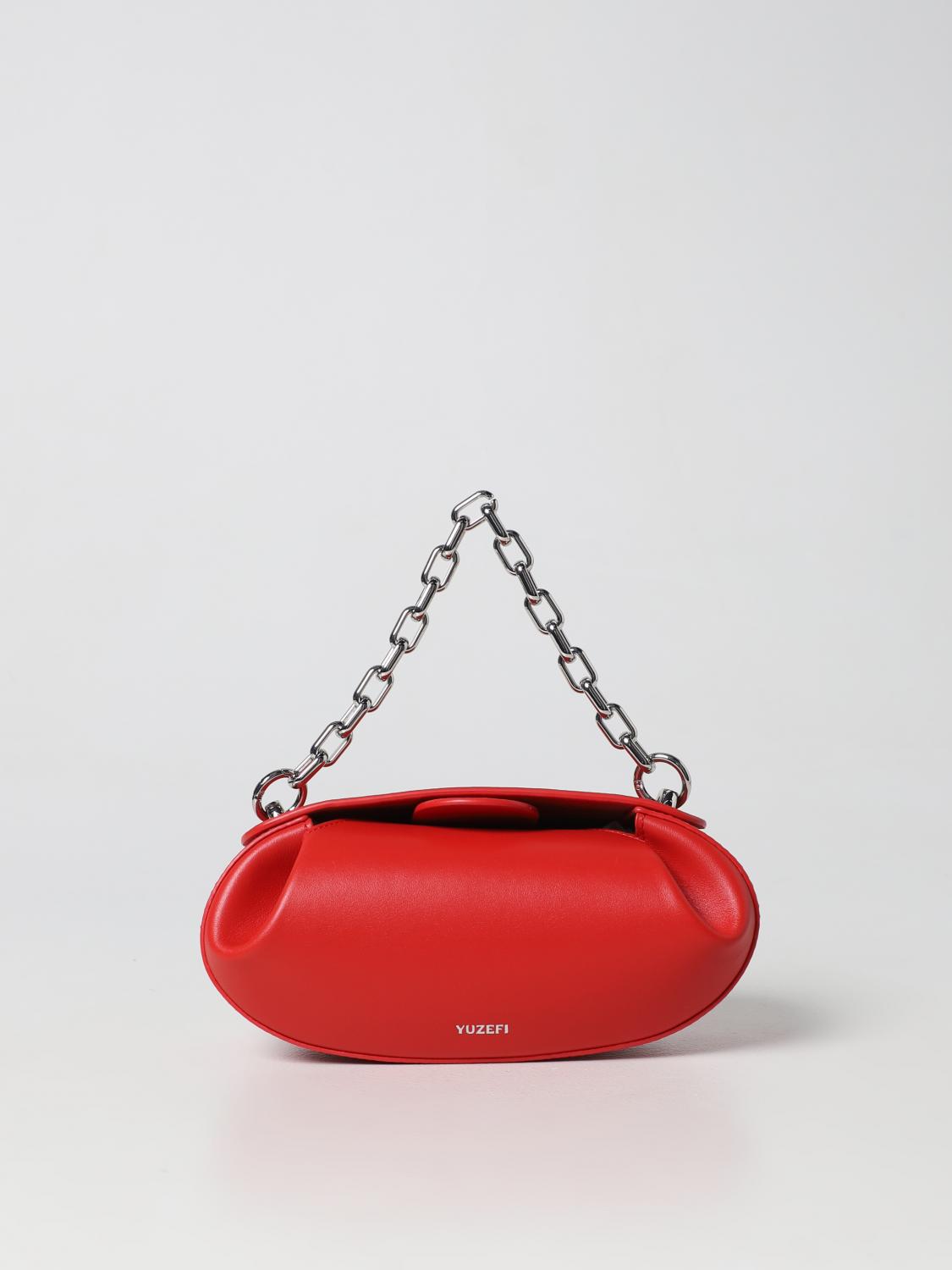 YUZEFI: Shoulder bag woman Red Yuzefi mini bag YUZRS23HBDR41