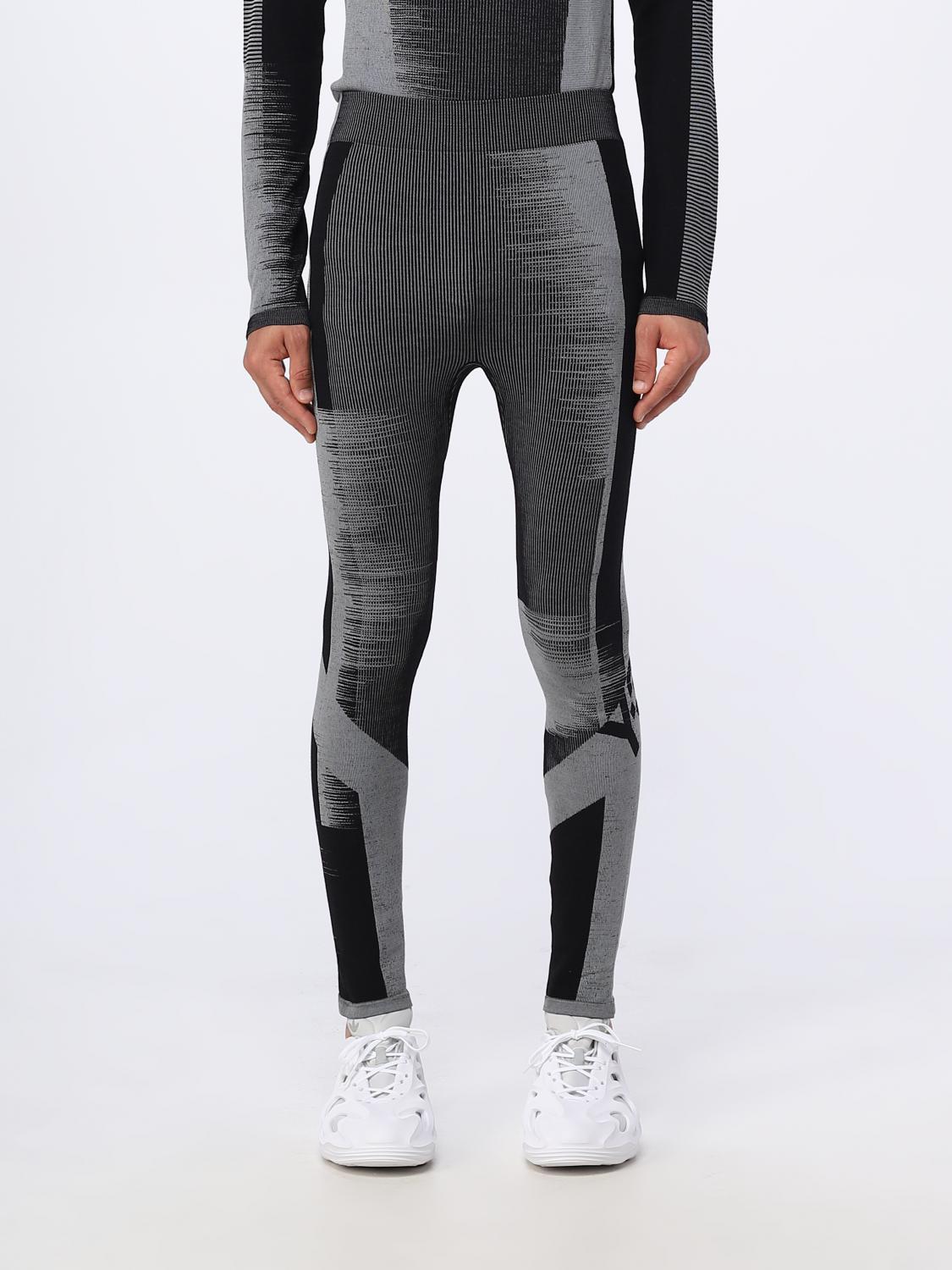 Y-3 PANTALONI: Leggings Y-3 in misto lana , Nero - Img 1