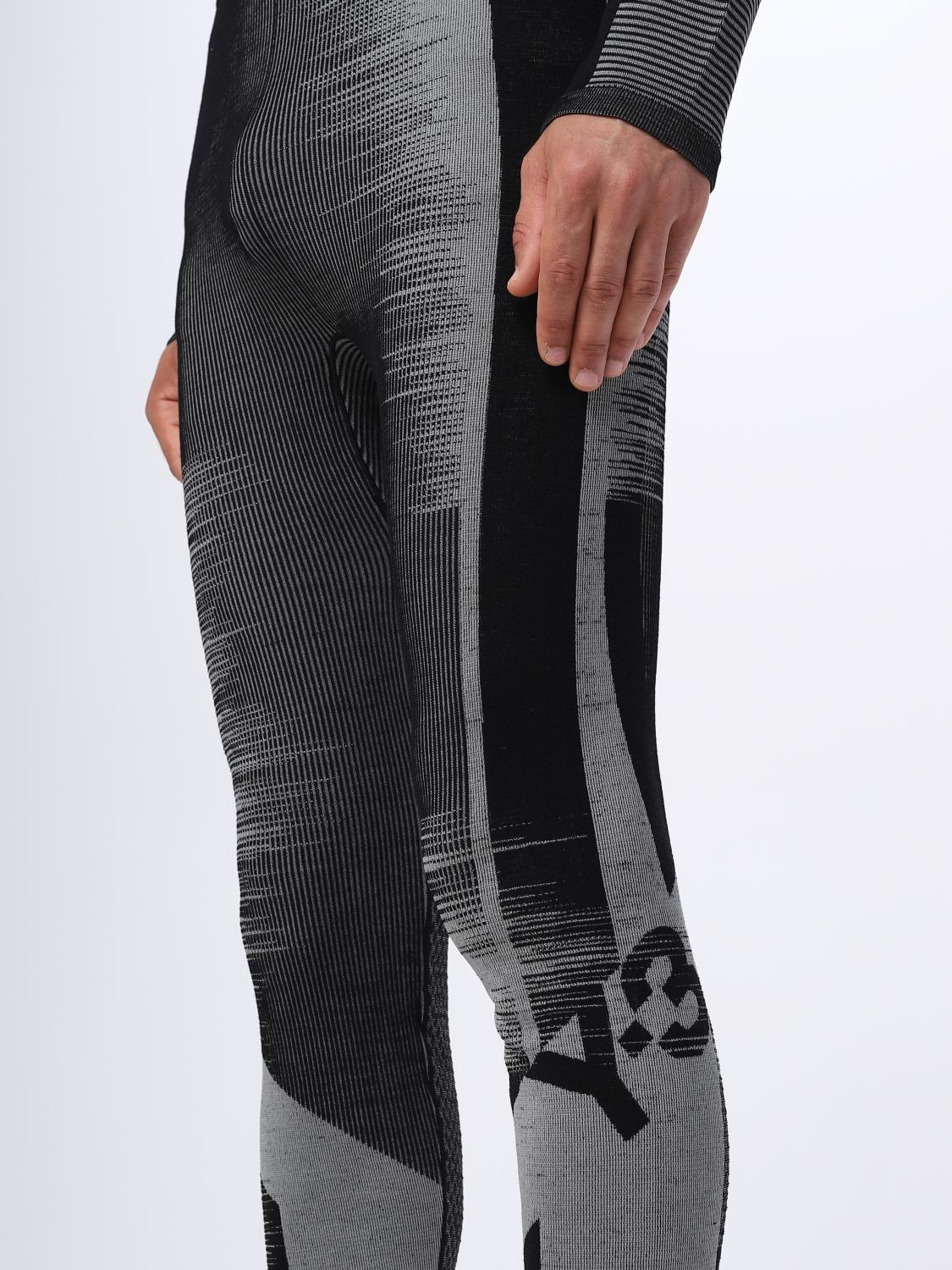 Y-3 PANTALONI: Leggings Y-3 in misto lana , Nero - Img 4