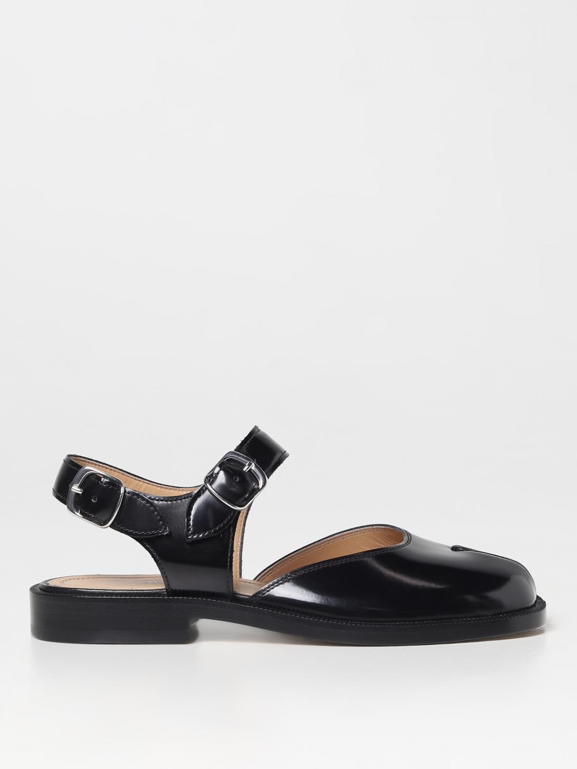 MAISON MARGIELA FLAT SANDAL: Flat sandals woman Maison Margiela, Black - Img 1