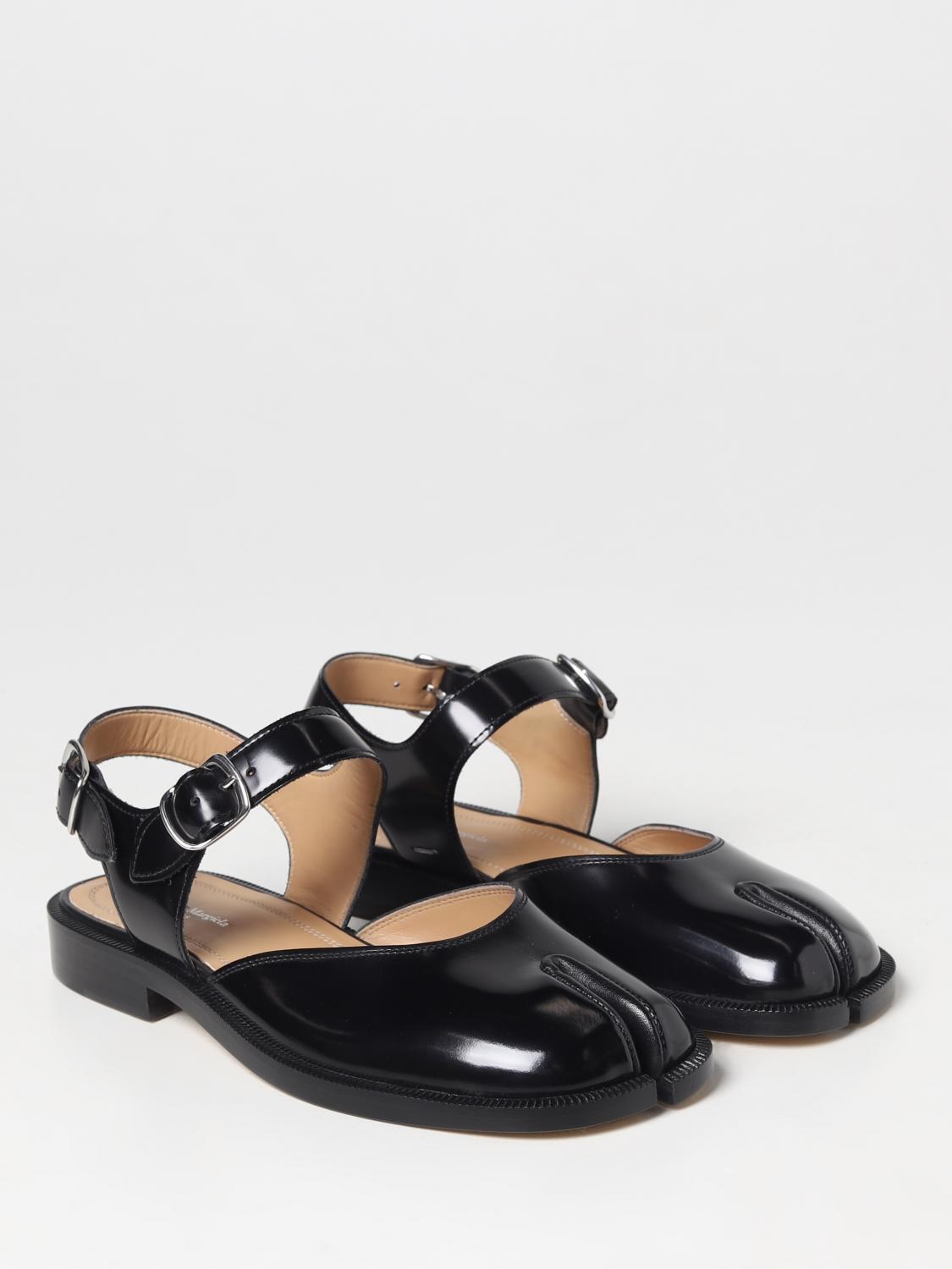 MAISON MARGIELA FLAT SANDAL: Flat sandals woman Maison Margiela, Black - Img 2