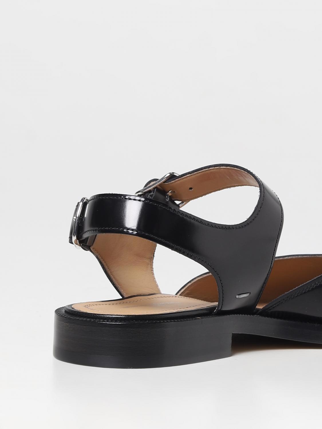 MAISON MARGIELA FLAT SANDAL: Flat sandals woman Maison Margiela, Black - Img 3