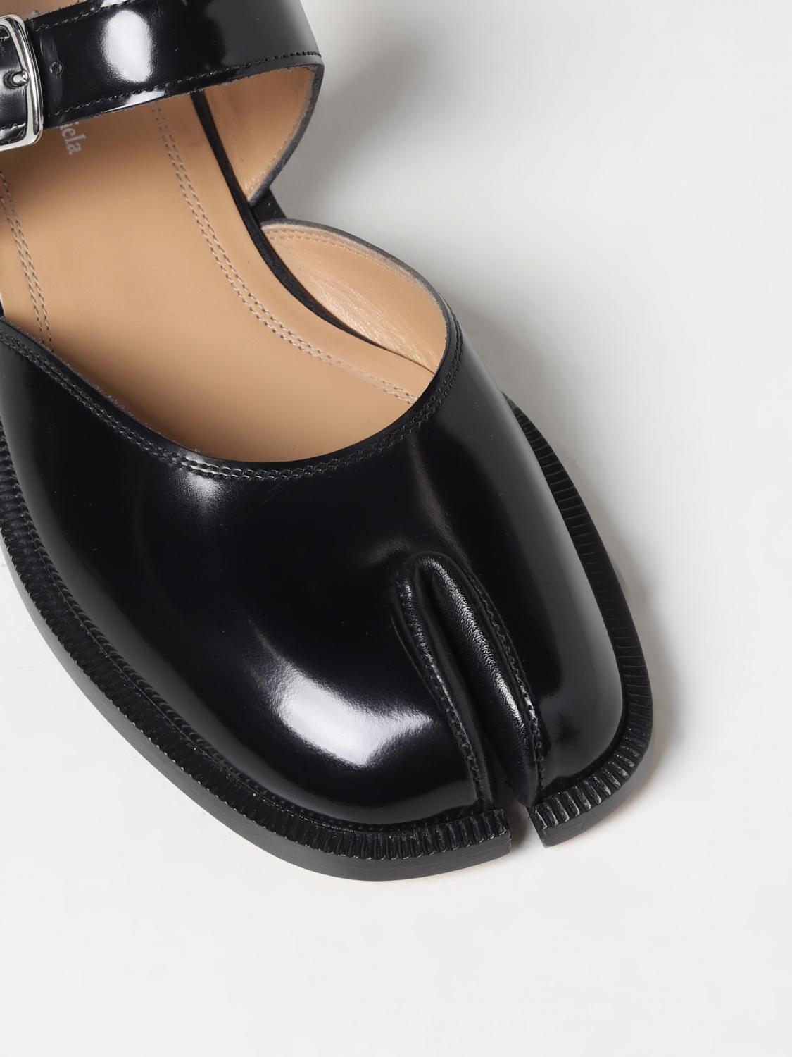 MAISON MARGIELA FLAT SANDAL: Flat sandals woman Maison Margiela, Black - Img 4