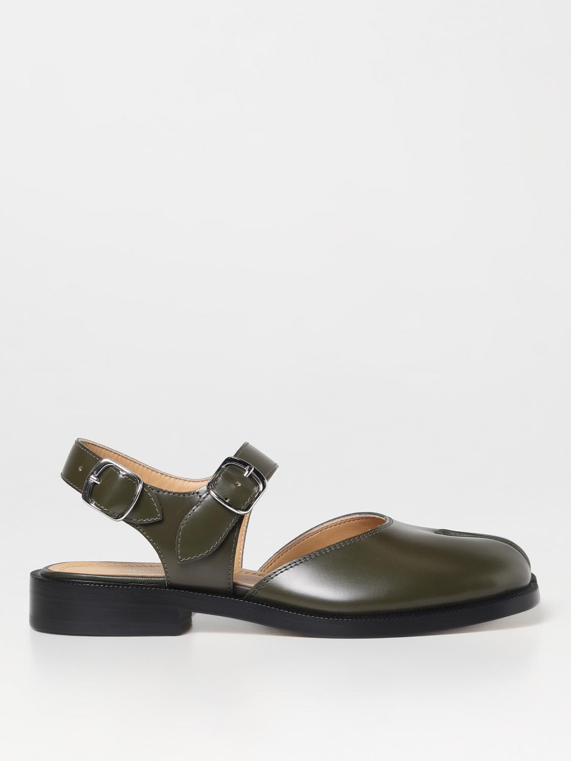 MAISON MARGIELA FLACHE SANDALEN: Flache sandalen damen Maison Margiela, Braun - Img 1