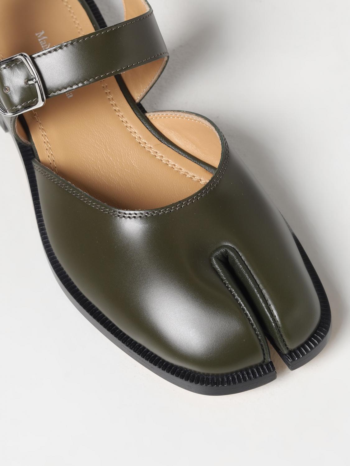 MAISON MARGIELA FLACHE SANDALEN: Flache sandalen damen Maison Margiela, Braun - Img 4