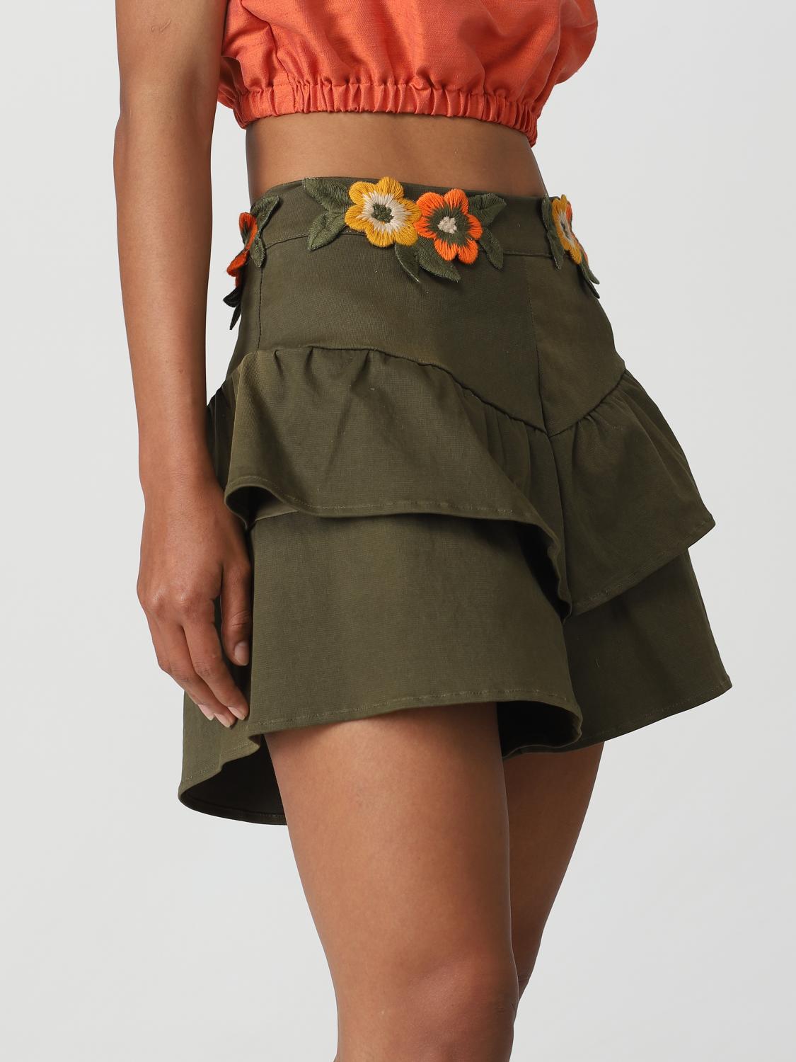 TU LIZÉ SHORTS: Shorts damen Tu LizÉ, Grün - Img 5