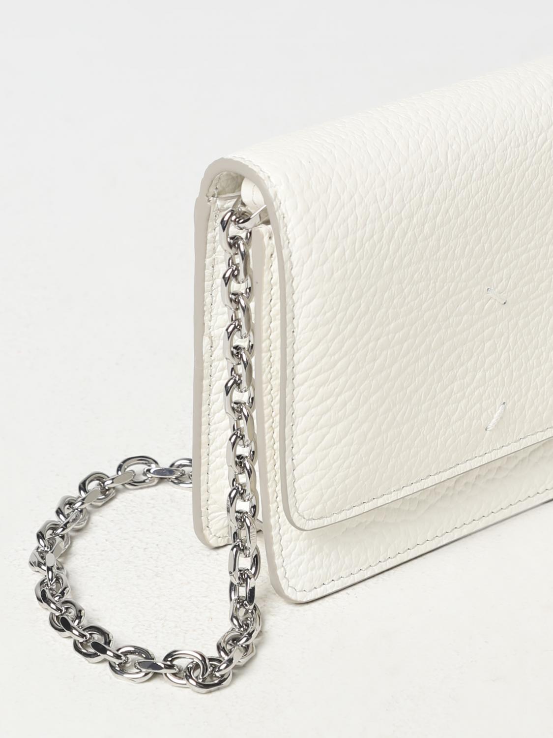 MAISON MARGIELA MINITASCHE: Geldbeutel damen Maison Margiela, Weiß - Img 3