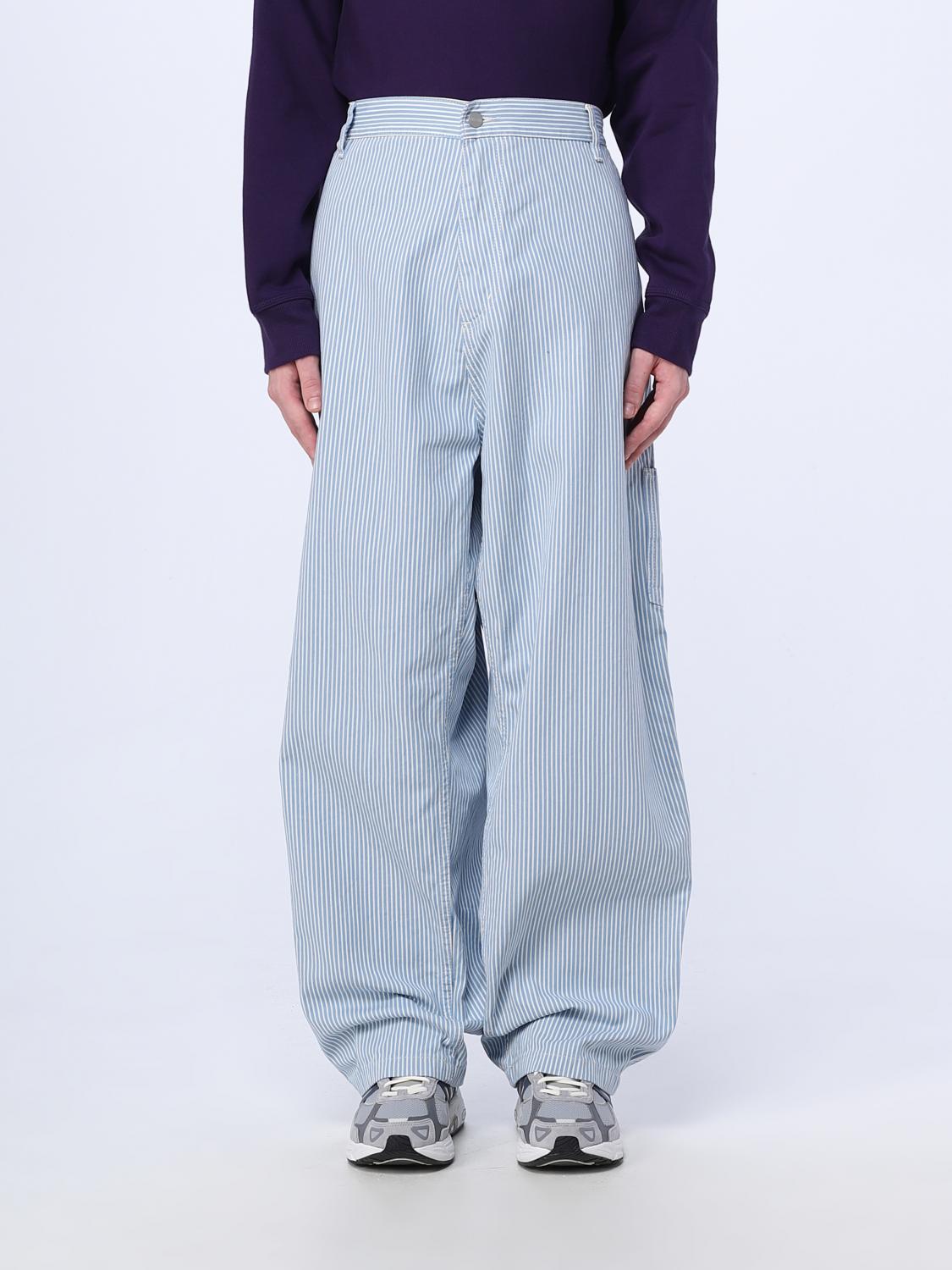 CARHARTT WIP PANTS: Pants men Carhartt Wip, Blue - Img 1
