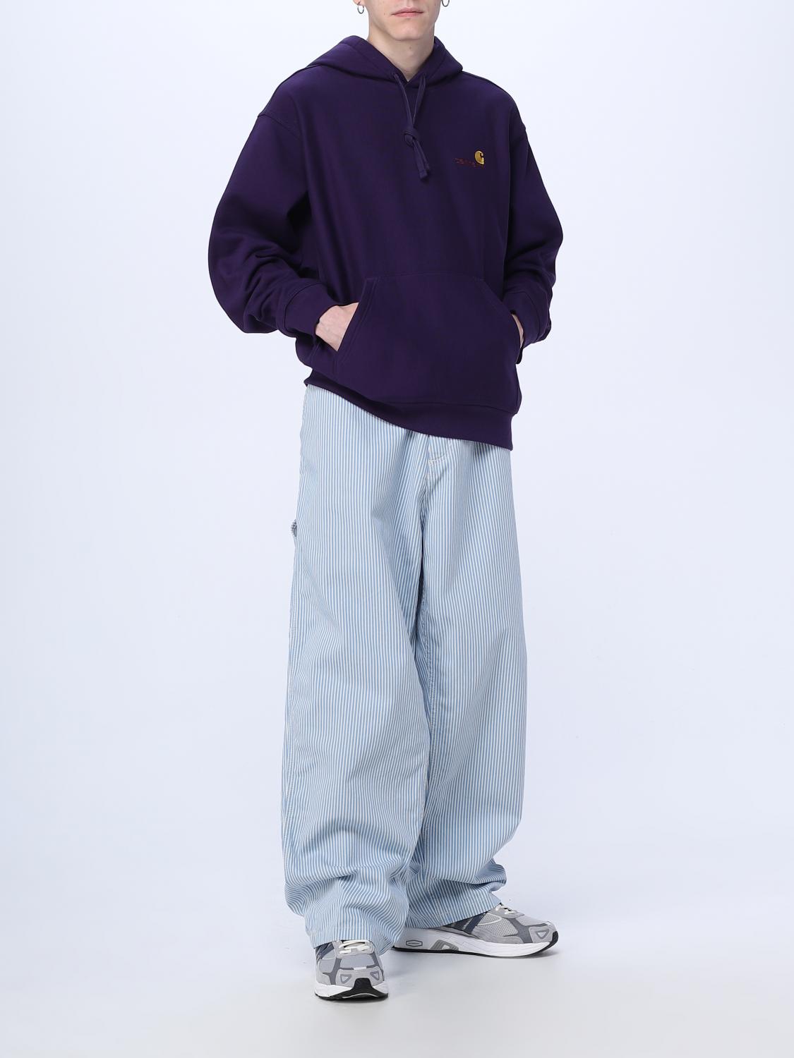 CARHARTT WIP PANTS: Pants men Carhartt Wip, Blue - Img 2
