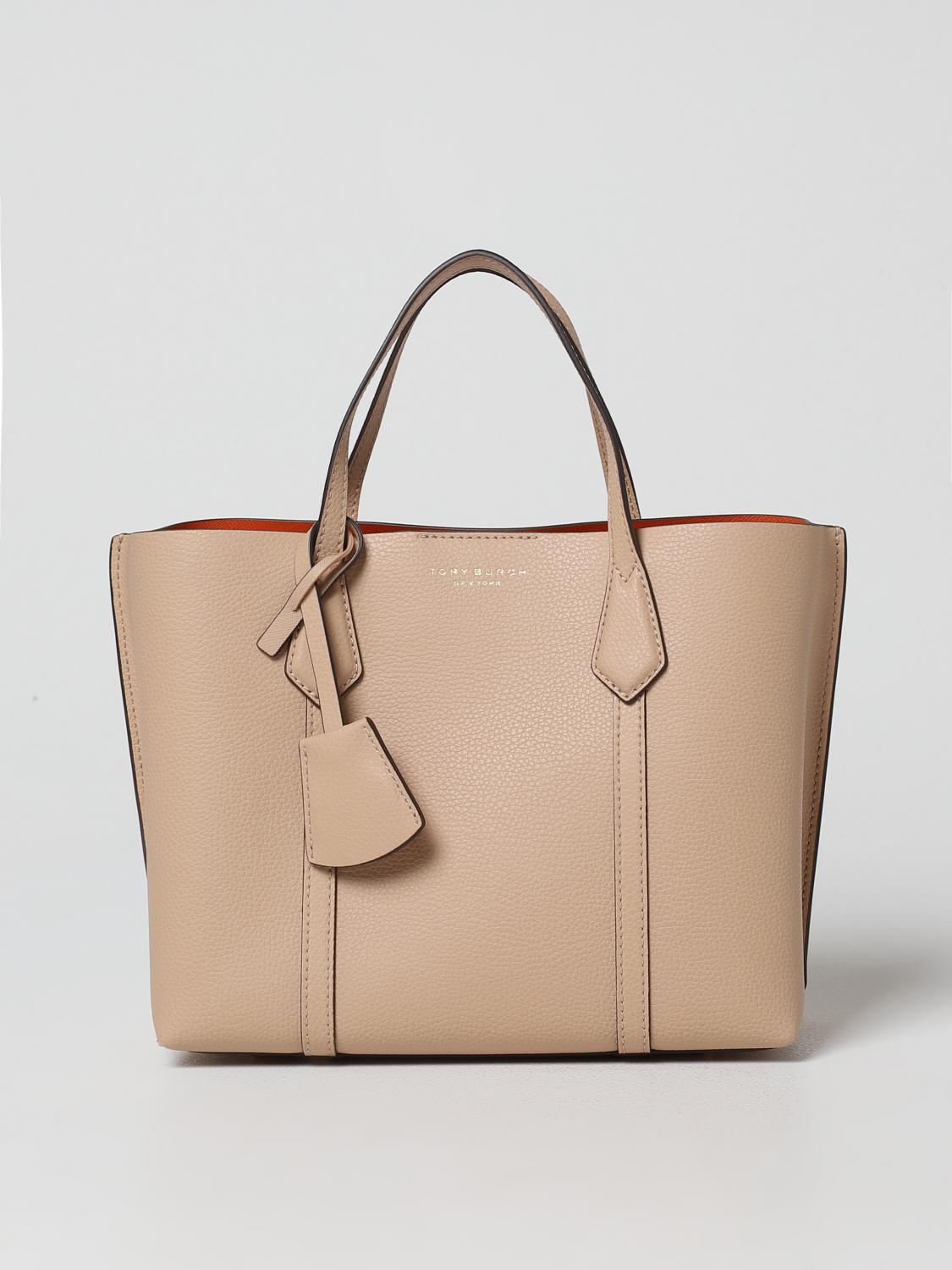 Tory Burch ベージュ ハンドバッグ TORY BURCH ハンドバッグ ベージュ グレージュ a533