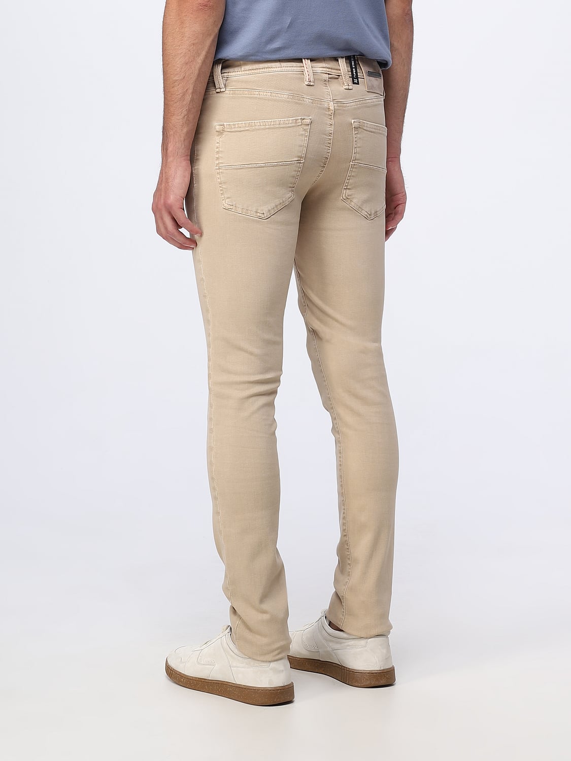 TRAMAROSSA JEANS: Jeans Tramarossa in denim, Beige - Img 2